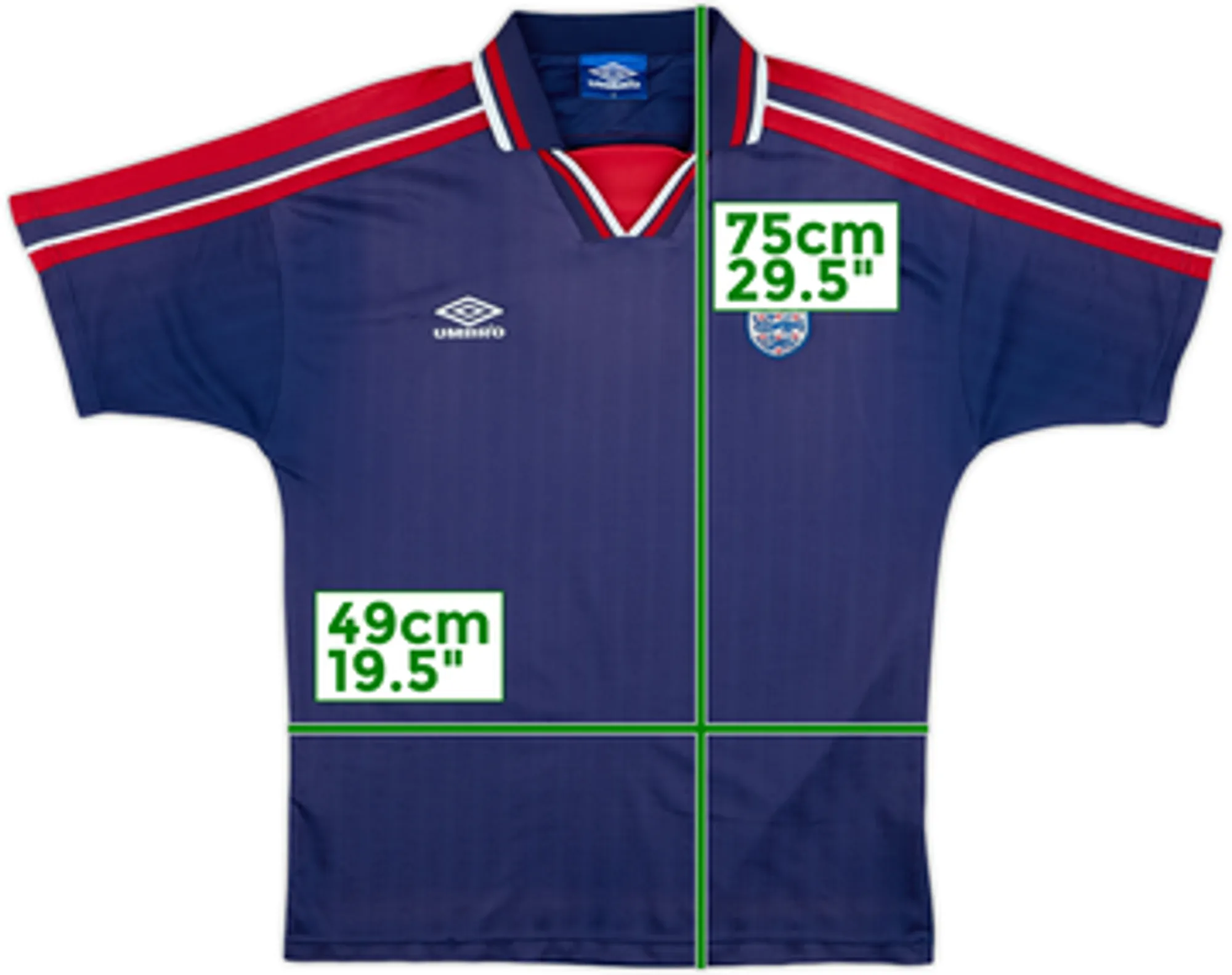 2000-01 England Umbro Training Shirt - 6/10 - (M)
