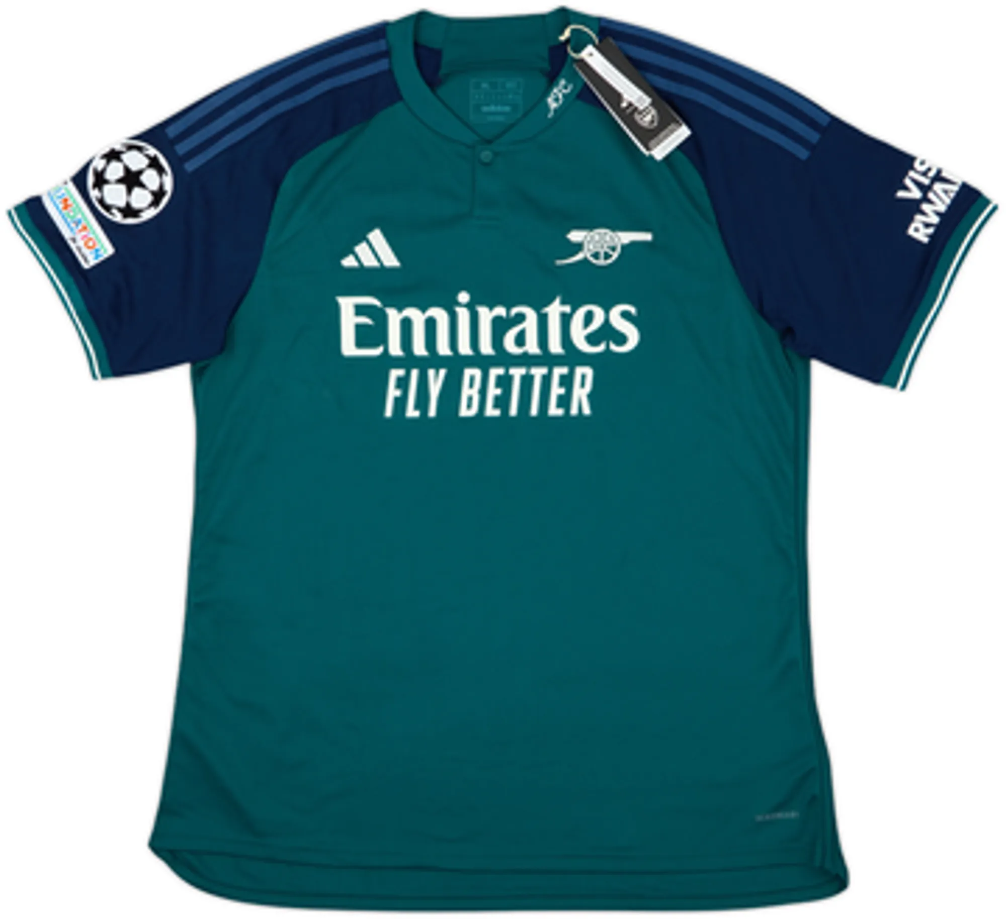 2023-24 Arsenal Third Shirt Ødegaard #8 (XL)