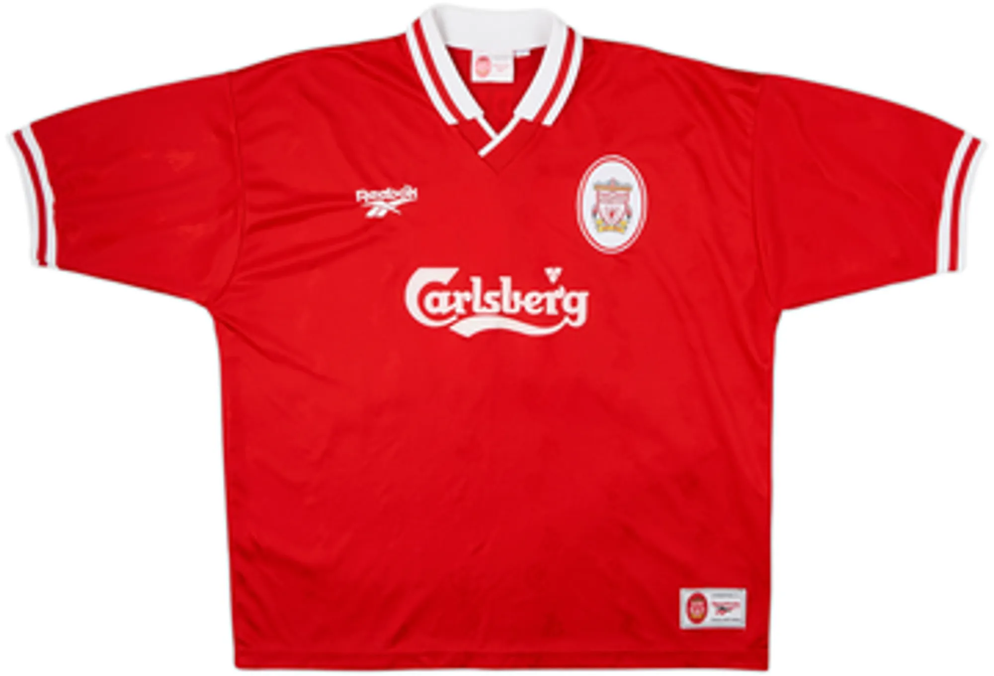 1996-98 Liverpool Home Shirt Barnes #10 - 6/10 - (XXL)