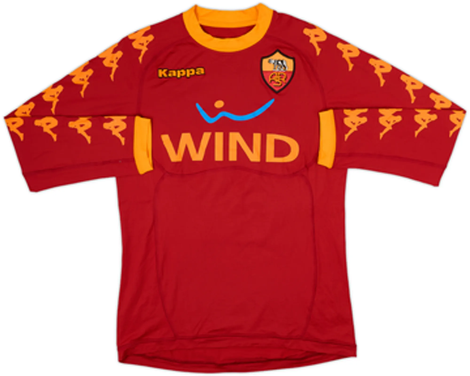 2010-11 Roma Signed Home L/S Shirt De Rossi #16 - 7/10 - (M)