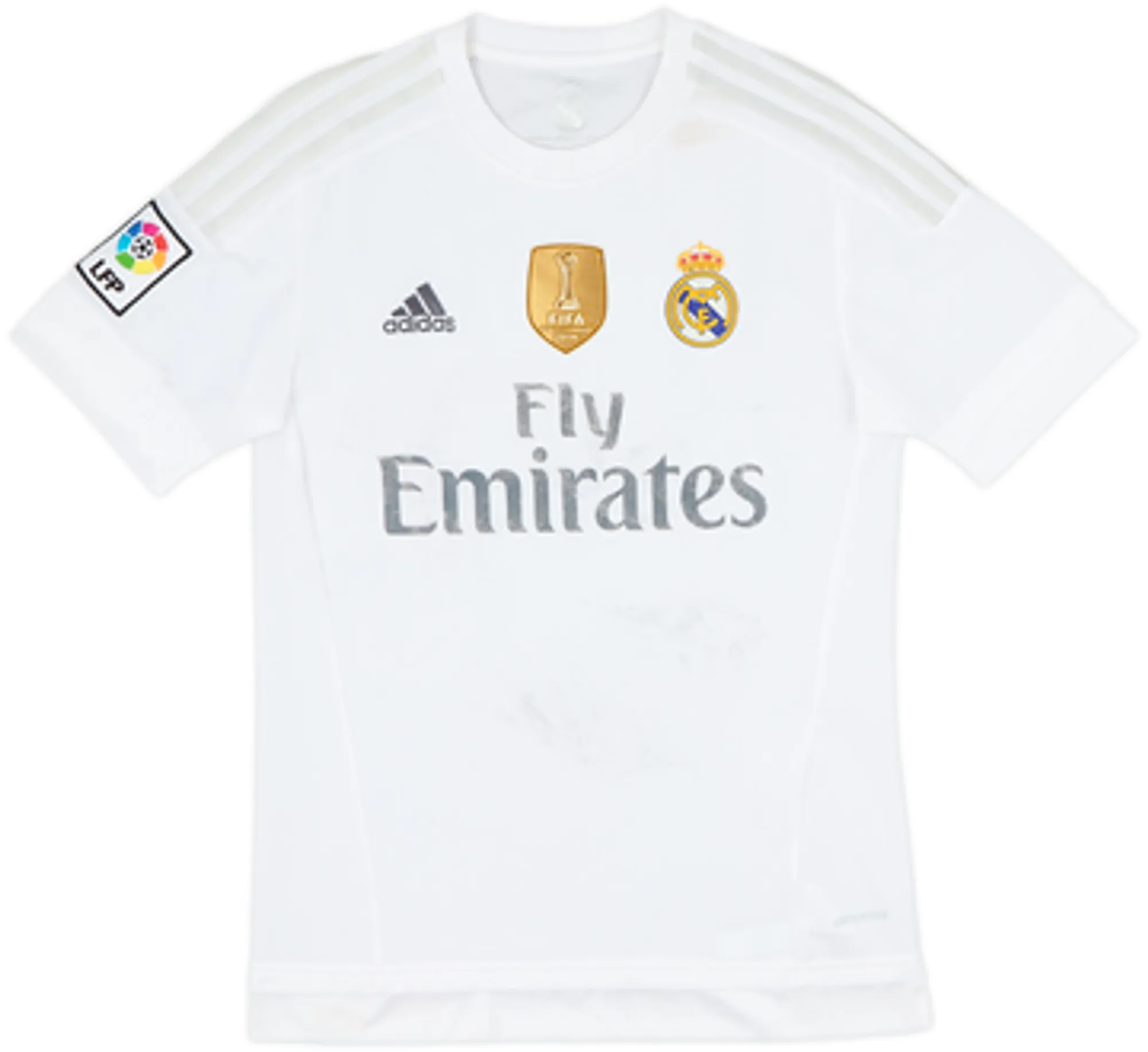 2015-16 Real Madrid Home Shirt Zidane #5 - 4/10 - (S)