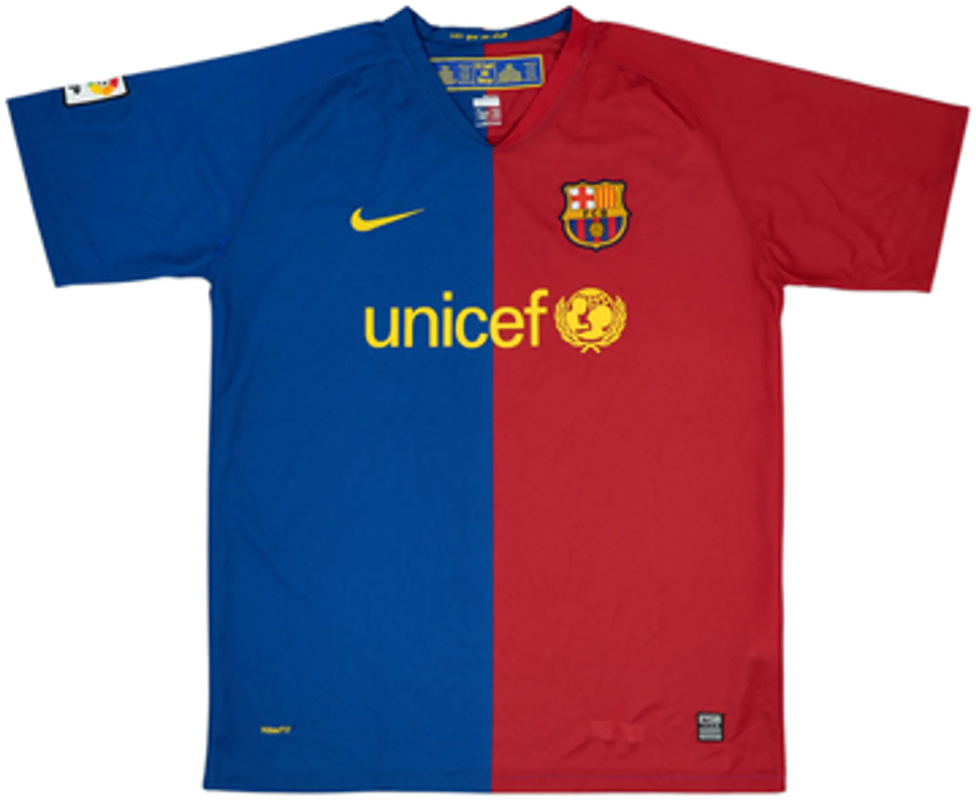 FC Barcelona Puyol 5番 シャツ 2008-09 Barcelona Home Shirt Puyol #5 - 7/10 - (XXL