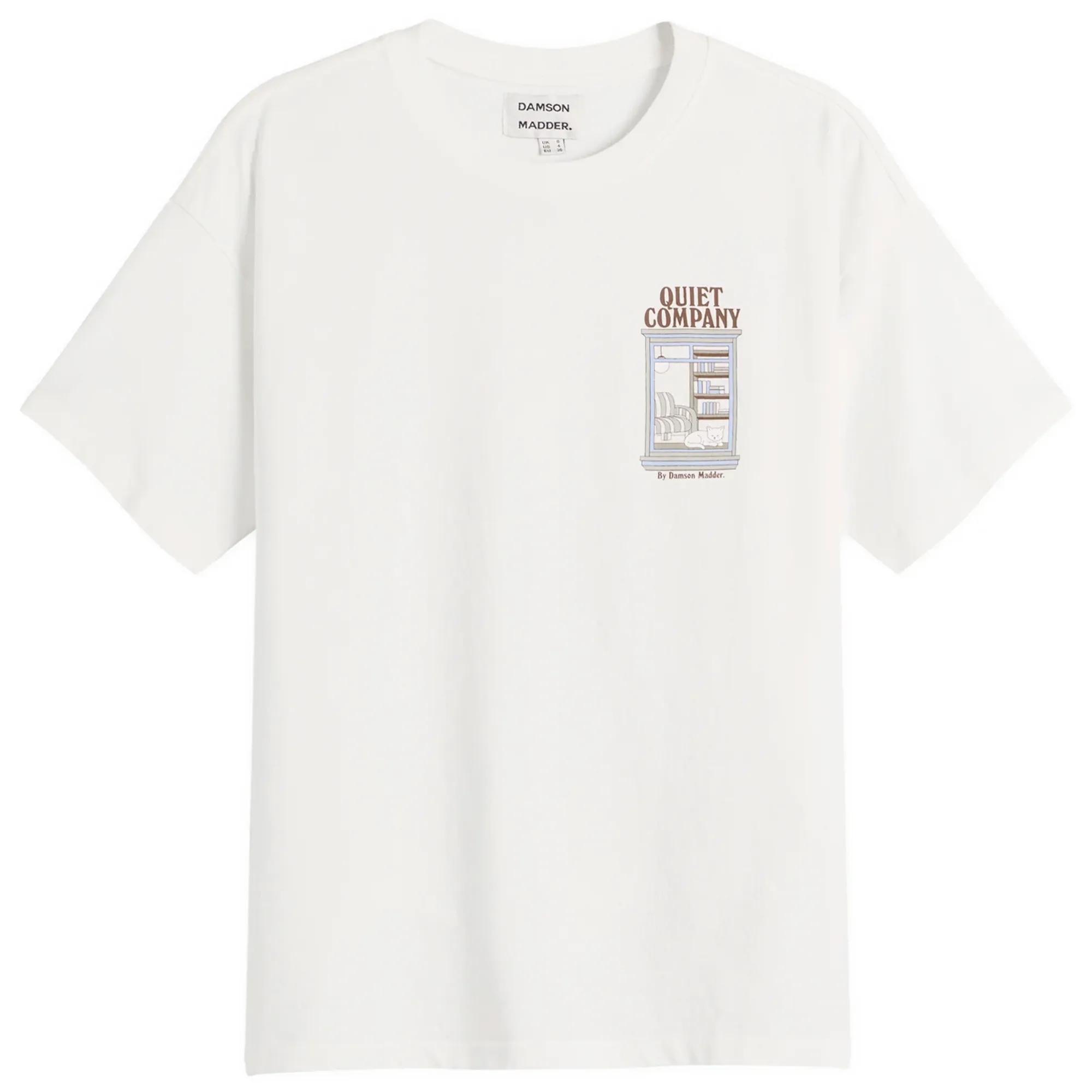 Damson Madder Women's Quiet Company T-Shirt Ecru