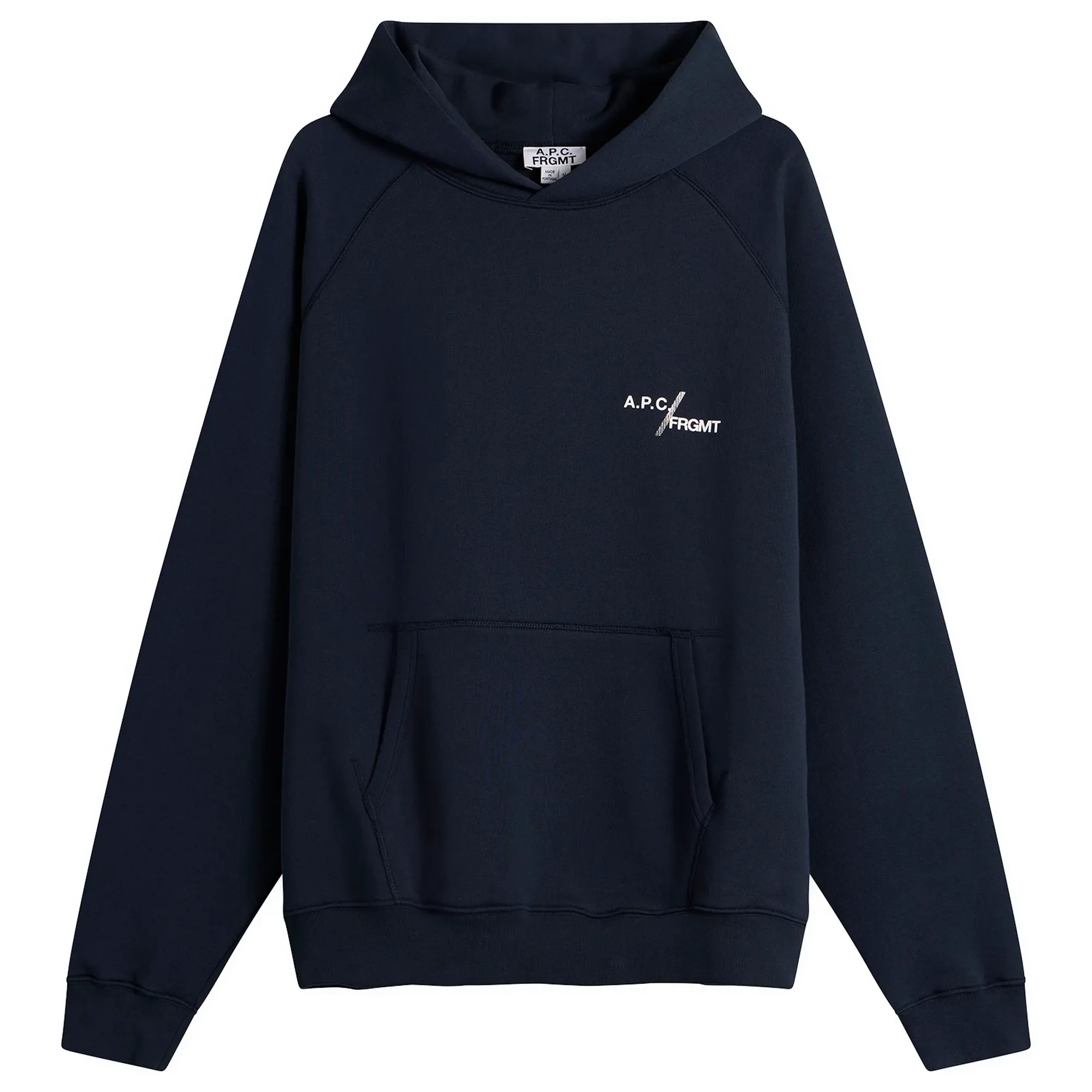 A.P.C. Men's FRGMT. Duck Hoodie Dark Navy