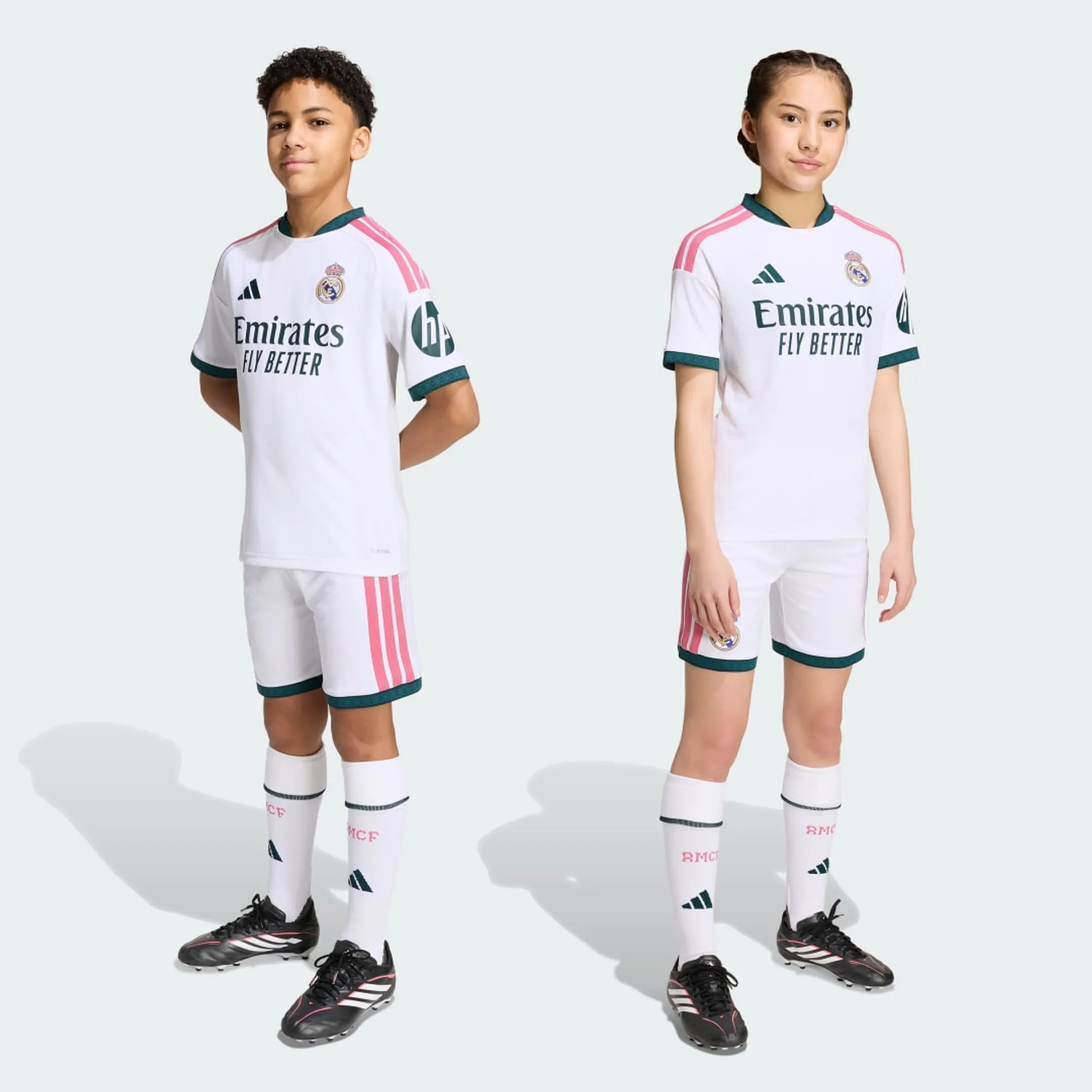 adidas Real Madrid 26/27 Home Kids Kit