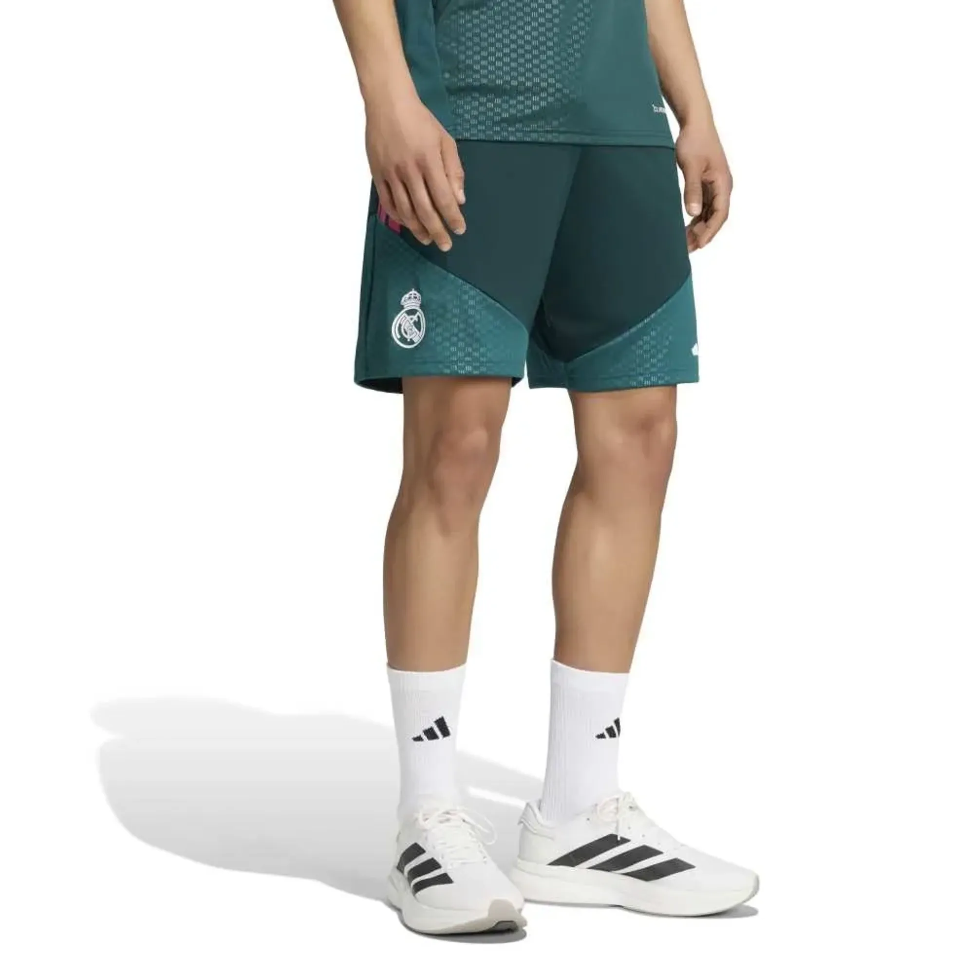 Real Madrid adidas Training Shorts - Dark Green
