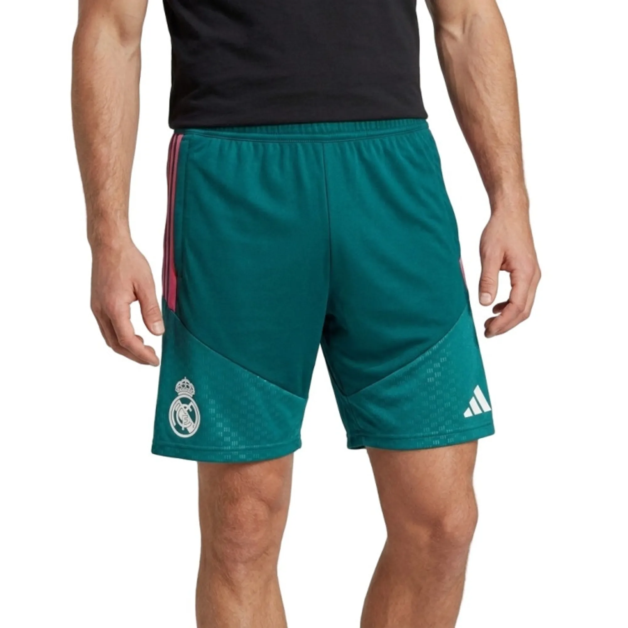 Real Madrid adidas Training Shorts - Dark Green - Kids