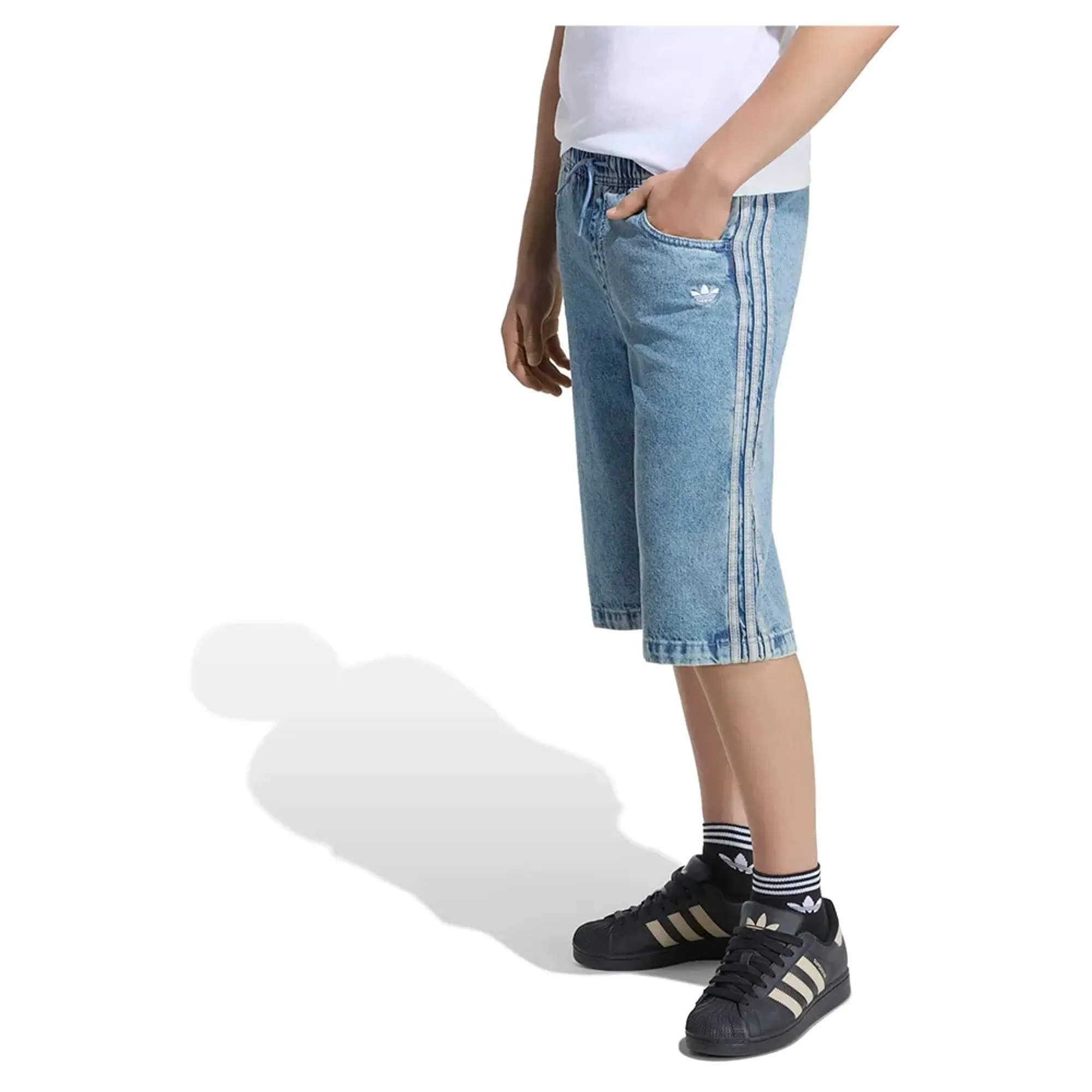 Adidas Originals Loose Denim Shorts