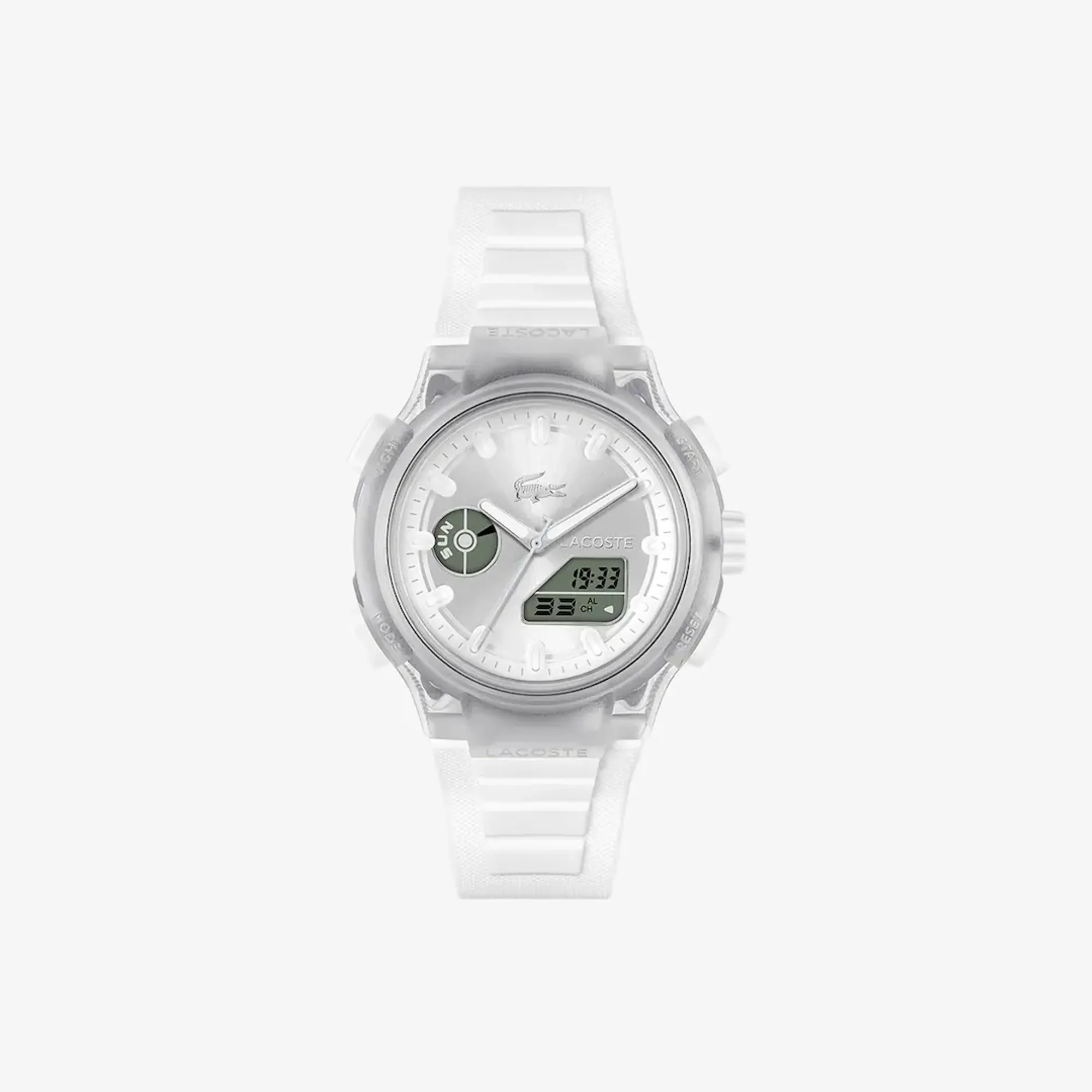 Lacoste LC33 Analog and Digital Silicone Watch - Colour