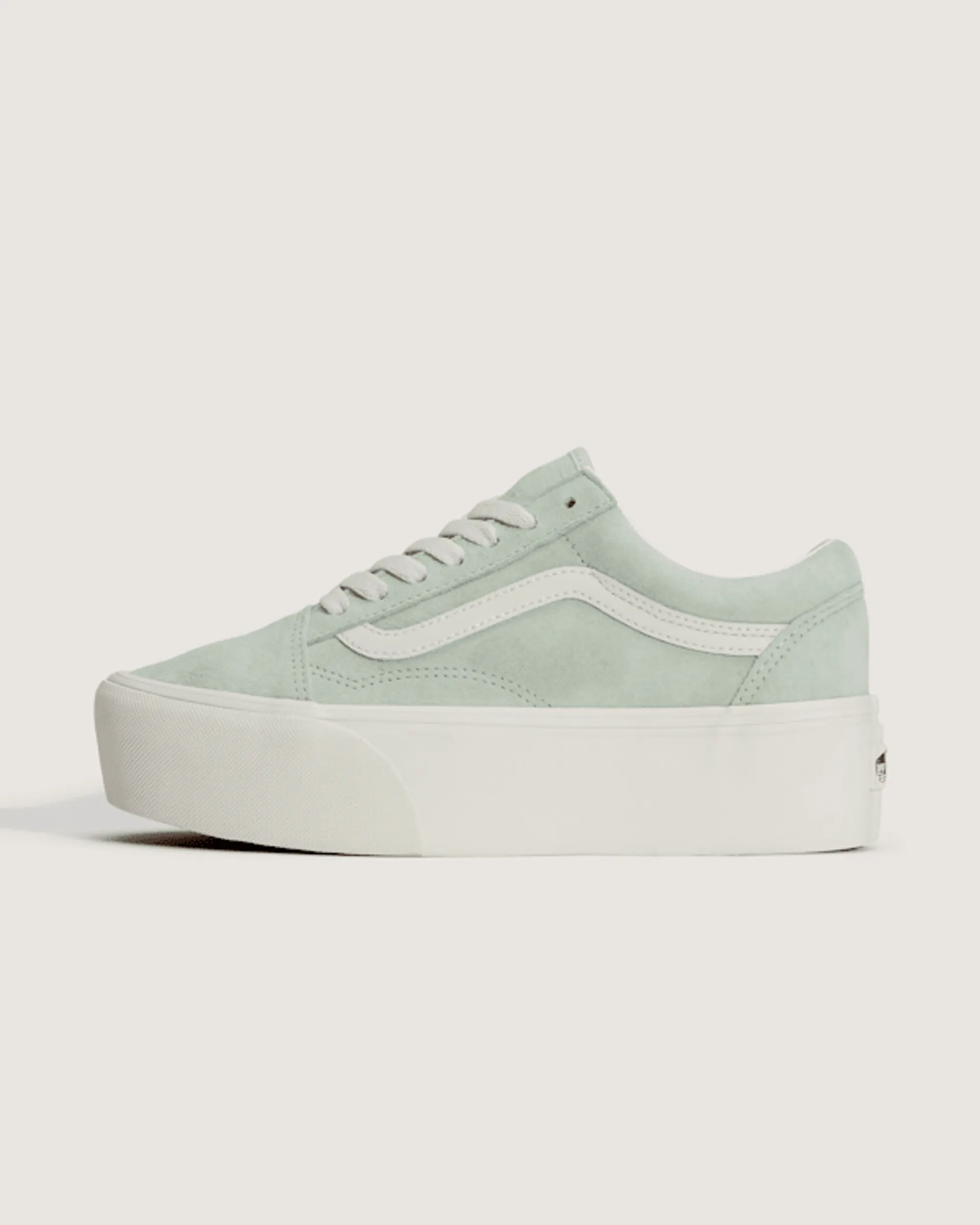 Vans - Old Skool Platform Shoes, Man, Green