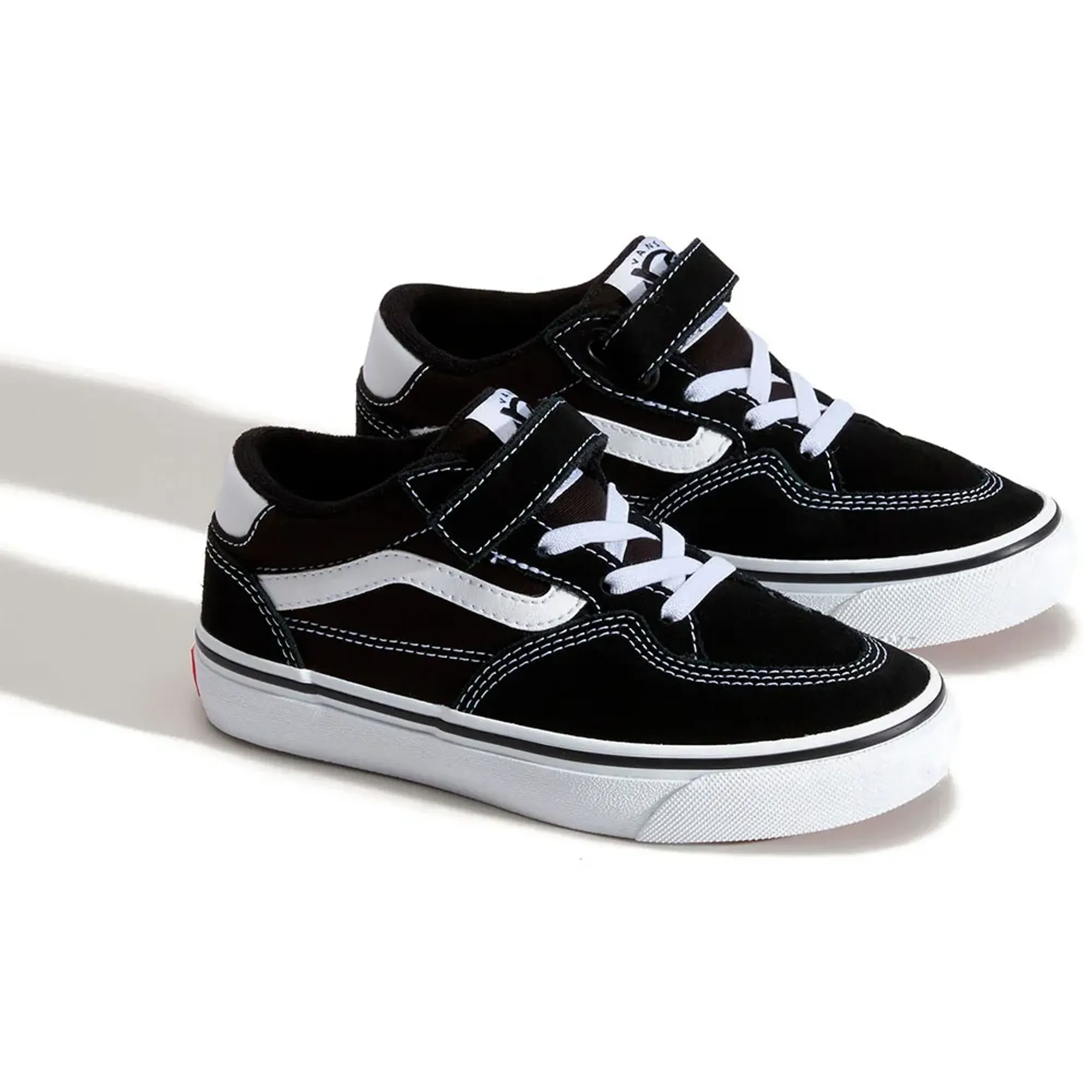 Vans - Kids Skate Rowan Shoes (4-8 Years), Black
