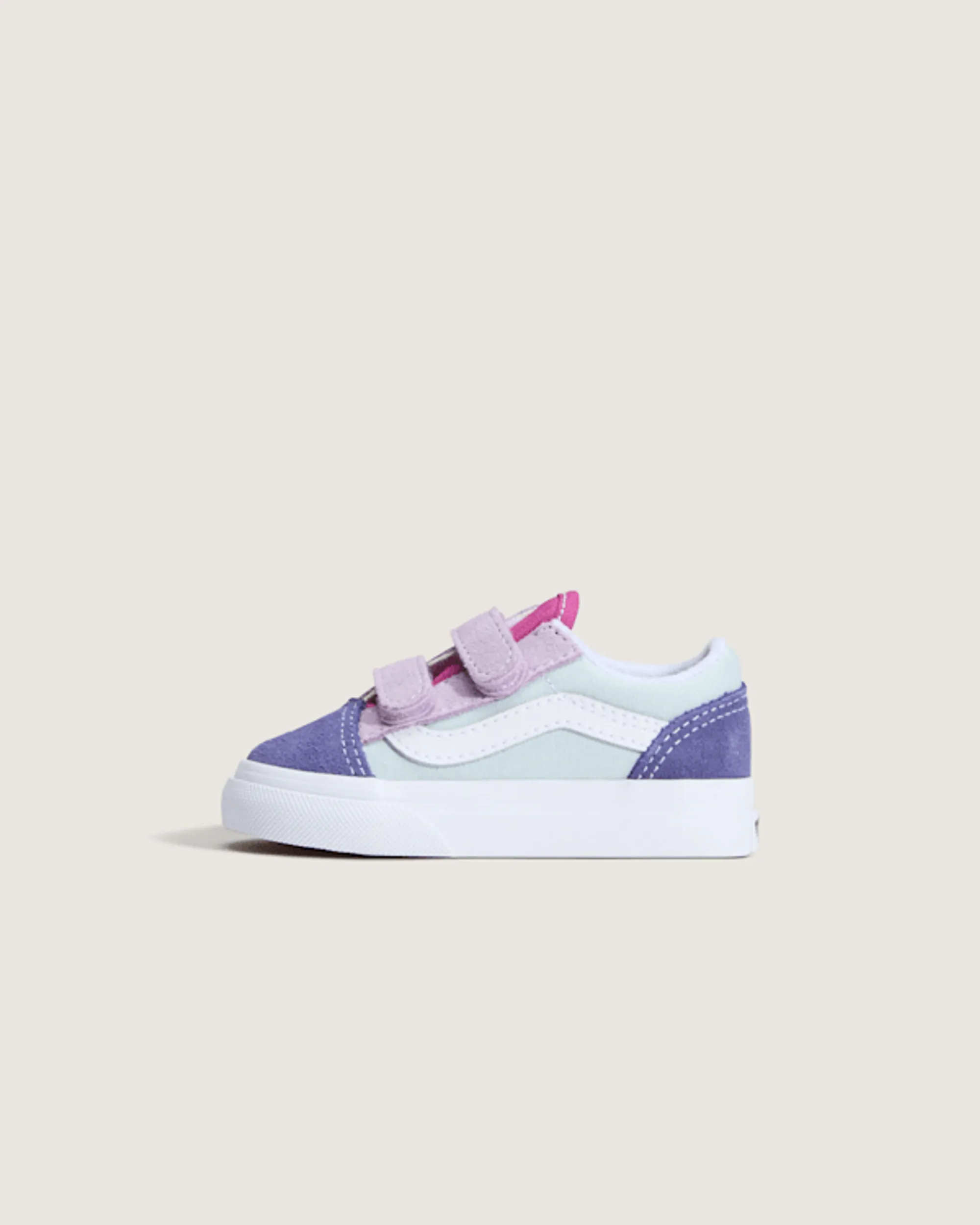 Vans - Toddler Old Skool V Shoes (1-4 Years), Multicolour