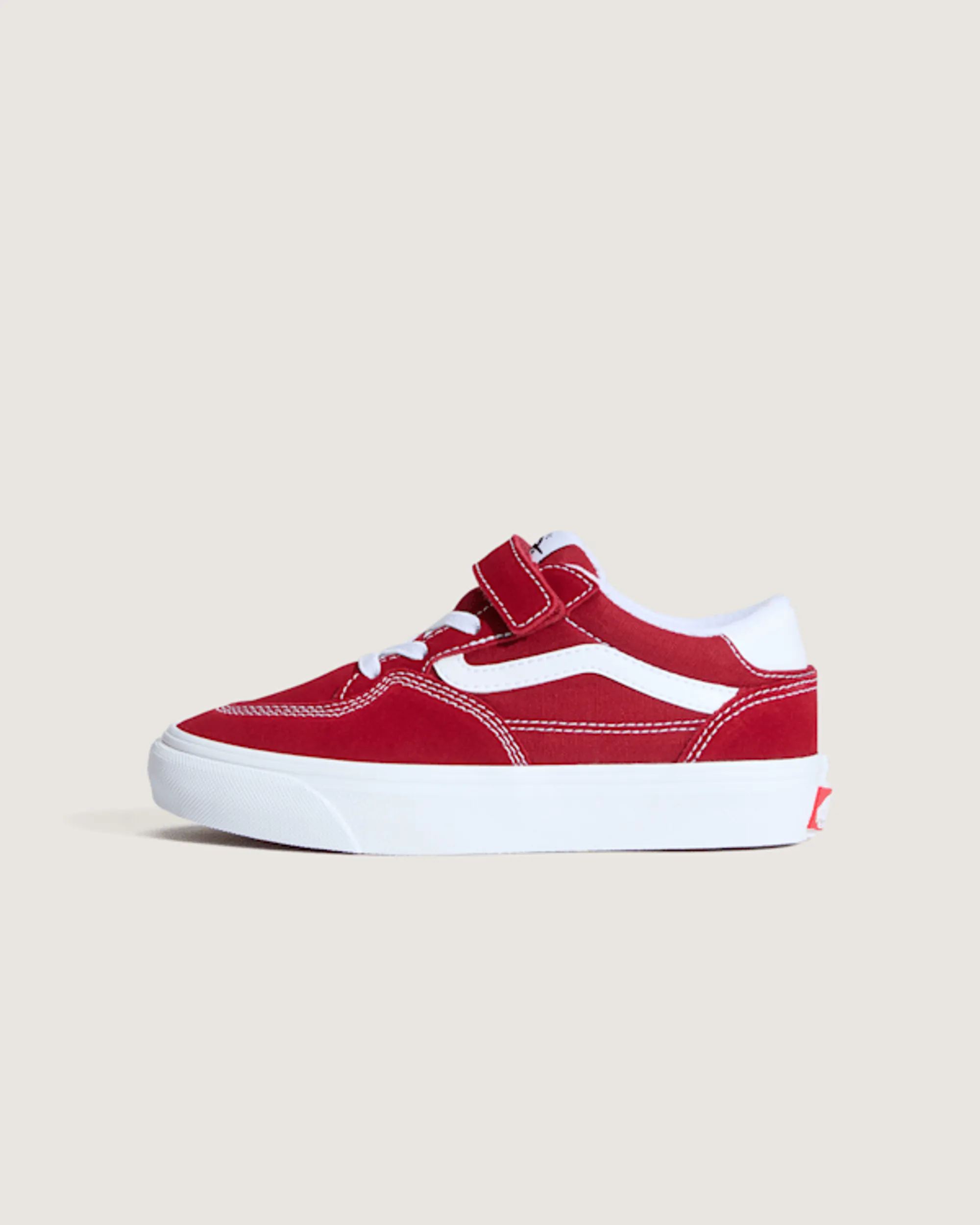 Vans - Kids Skate Rowan Shoes (4-8 Years), Red