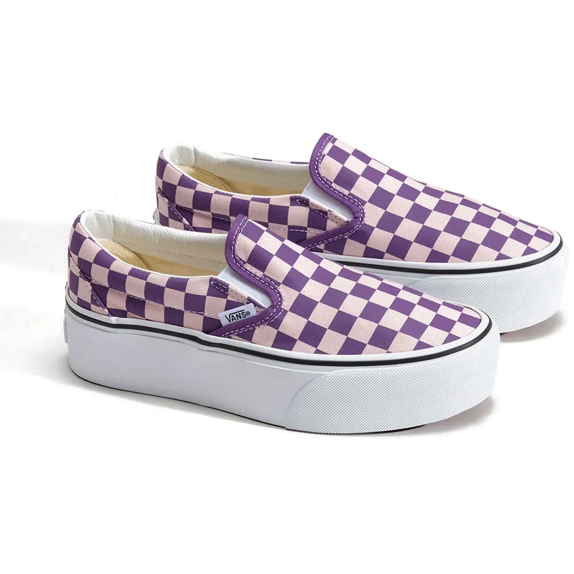 Vans - Classic Slip-On Platform Shoes, Man, Purple