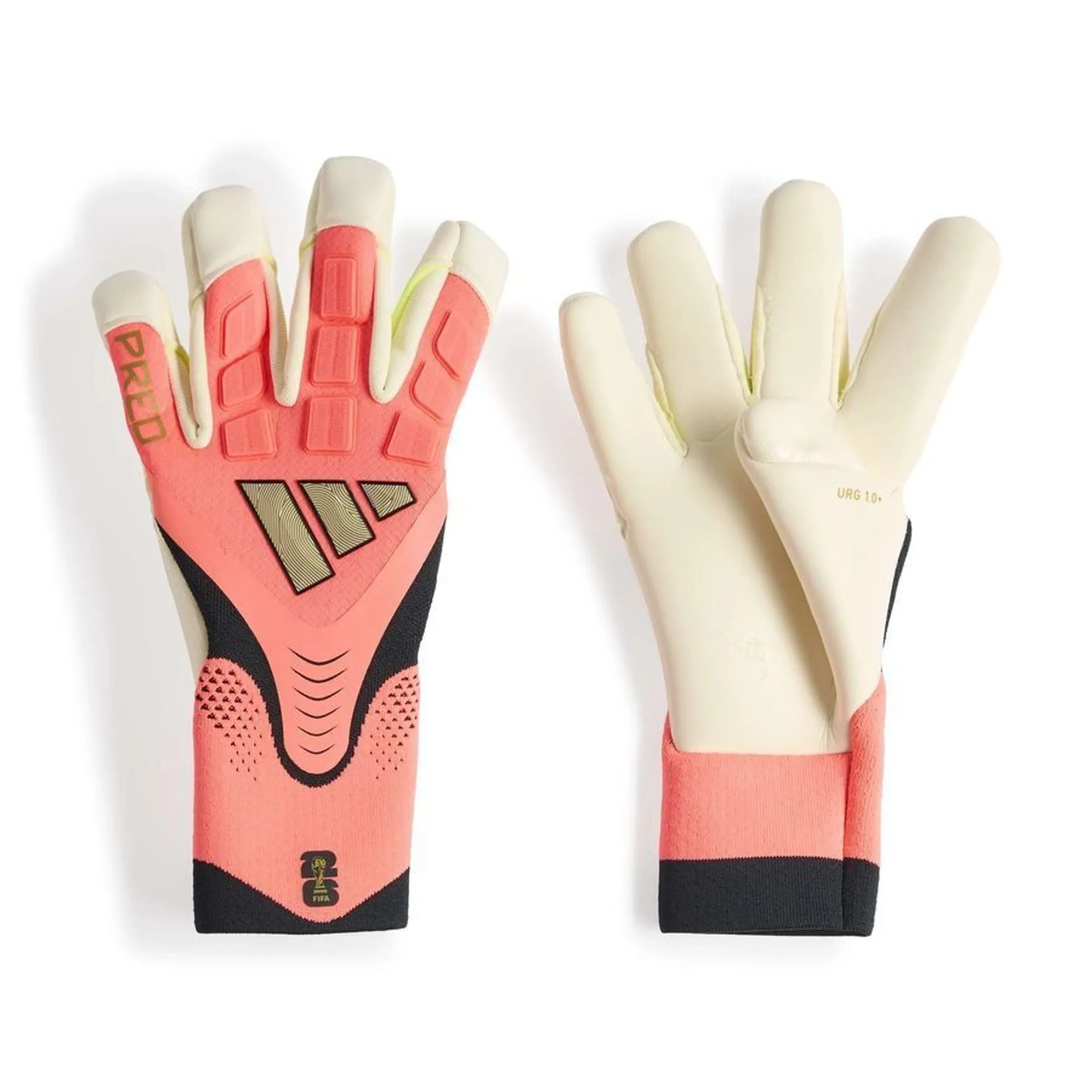 Adidas Goalkeeper Gloves Predator Pro Hybrid Pc Road To Glory - ['Pink']