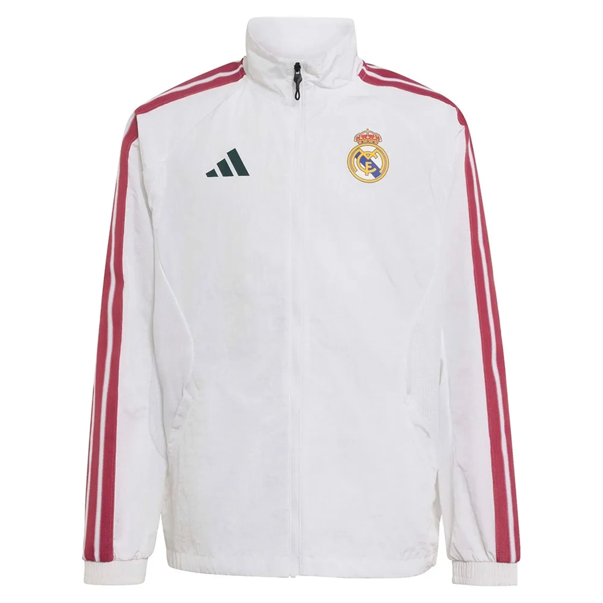 Adidas Real Madrid Home Anthem Tracksuit Jacket