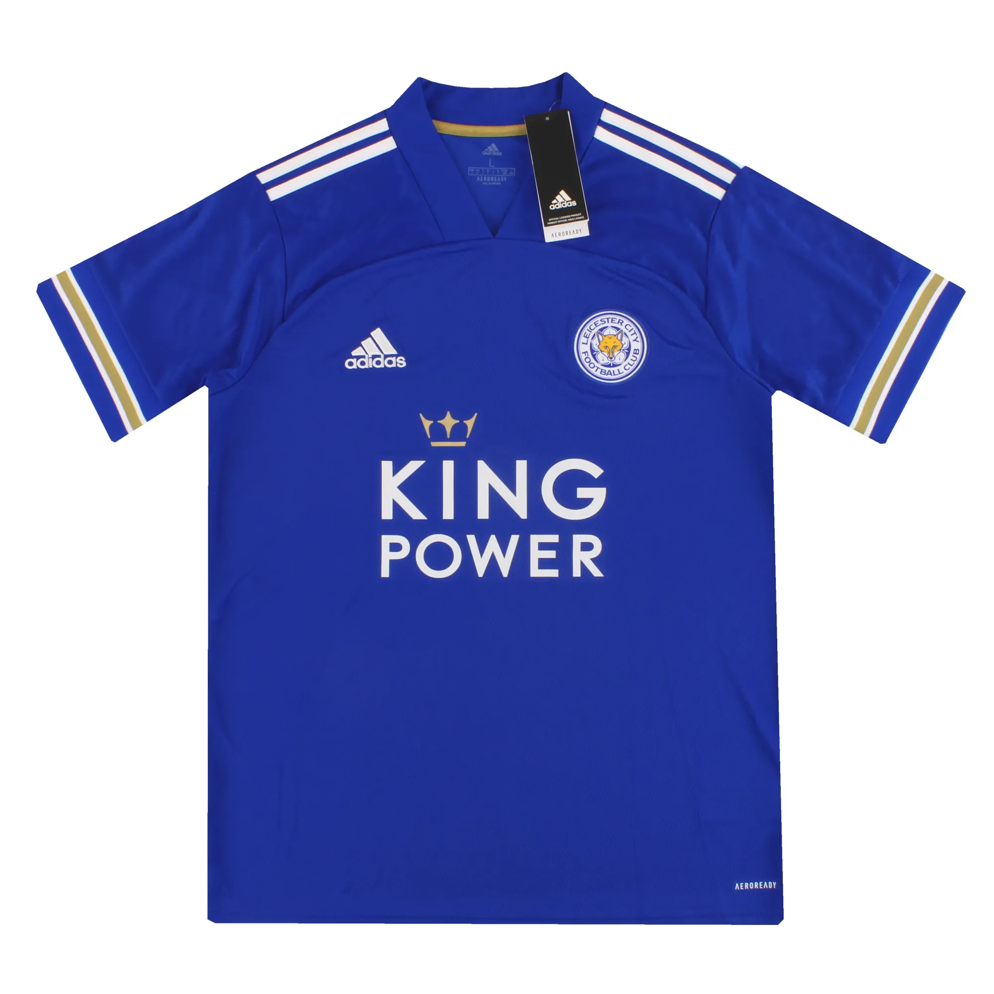 2020-21 Leicester adidas Home Shirt *w/tags* L - Leicester City / w/tags