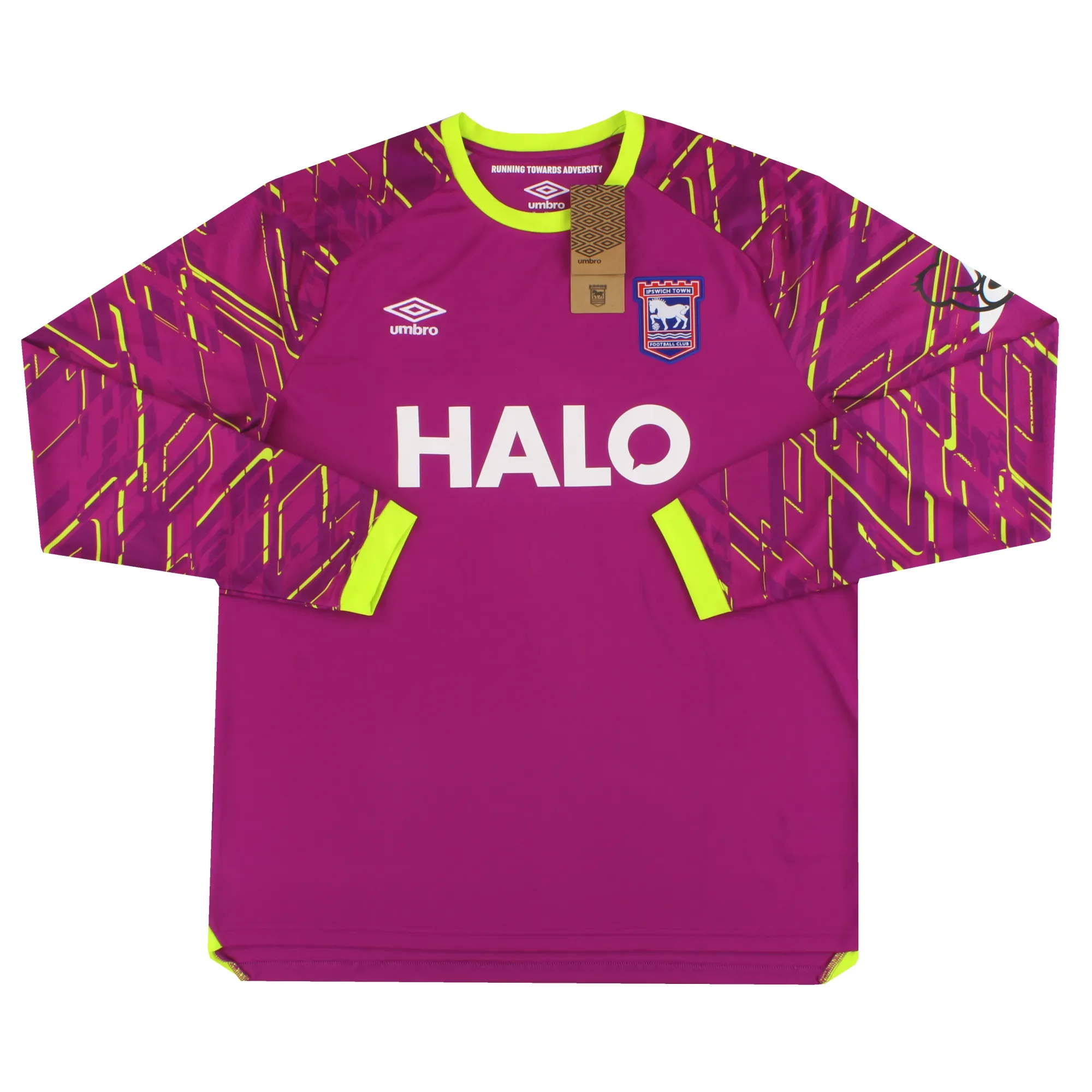 2025-26 Ipswich Umbro Goalkeeper Shirt L/S *w/tags* - Ipswich / w/tags 