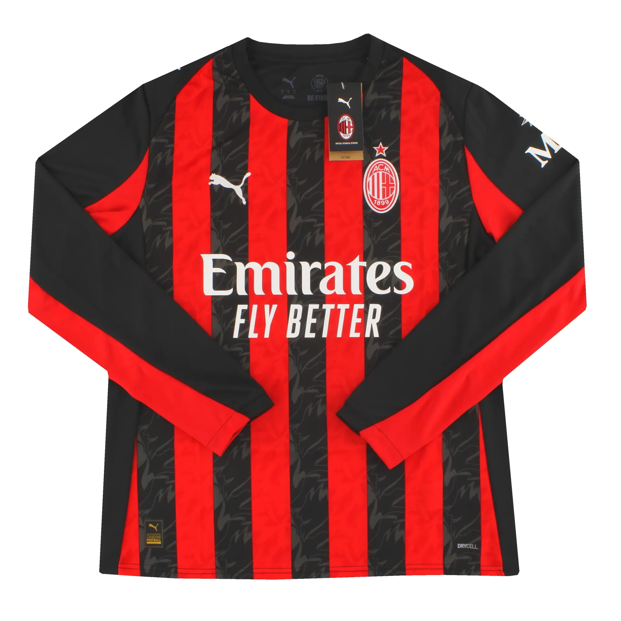 2025-26 AC Milan Puma Home Shirt L/S *w/tags* - AC Milan / w/tags 