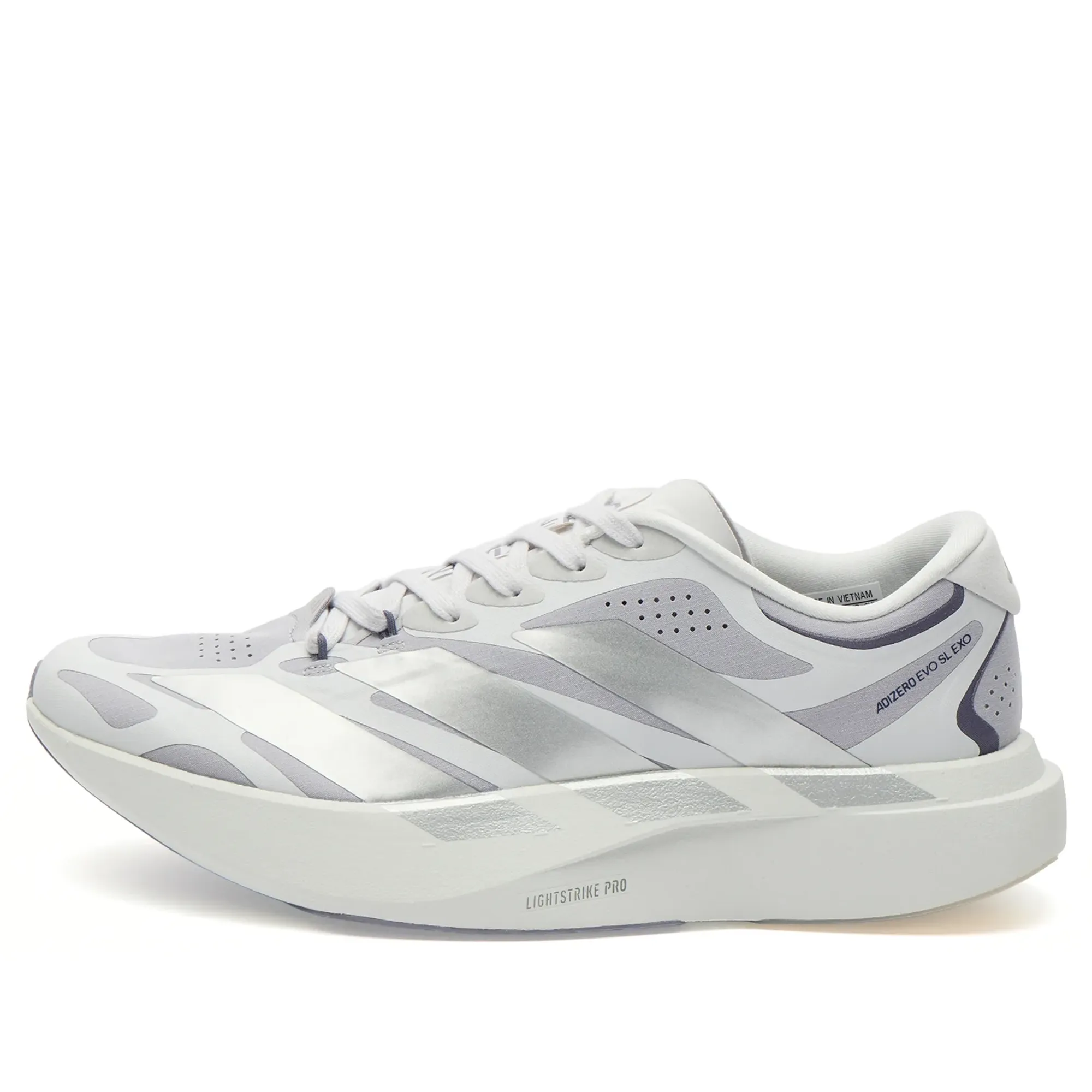 Adidas Women's Adizero Evo Sl Exo Sneaker Glory Grey/Silver Met./Dash Grey