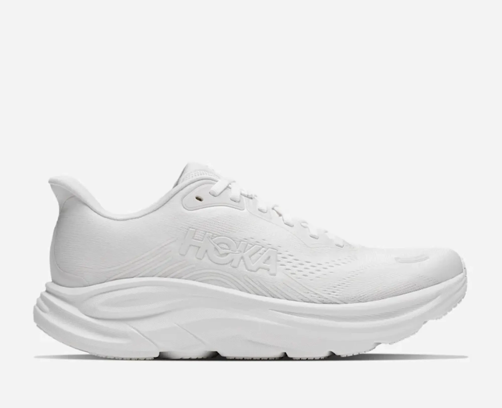 Hoka Women's Clifton 11 Road Running Shoes In White