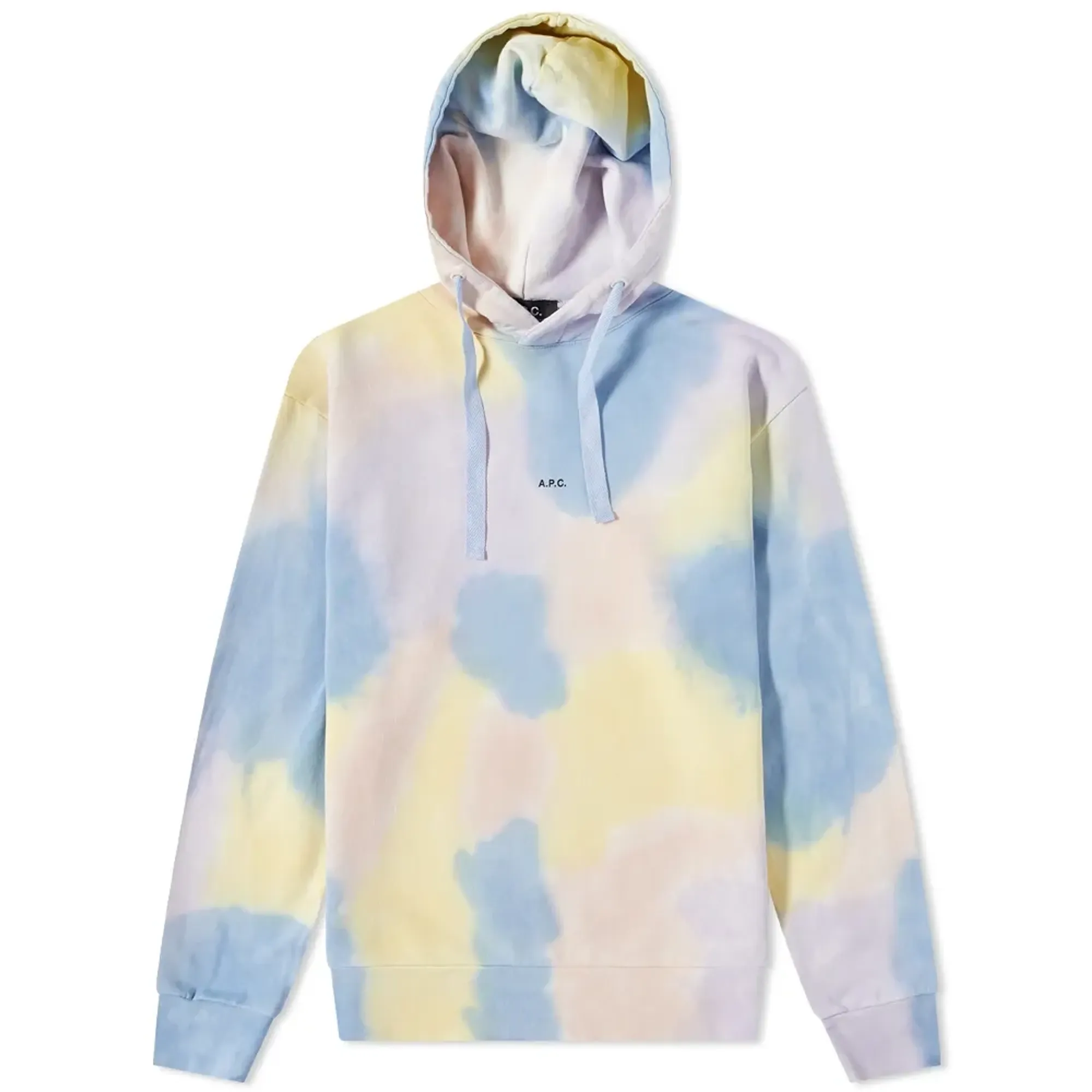 A.P.C. Men's Victor Tie Dye Hoodie Multi