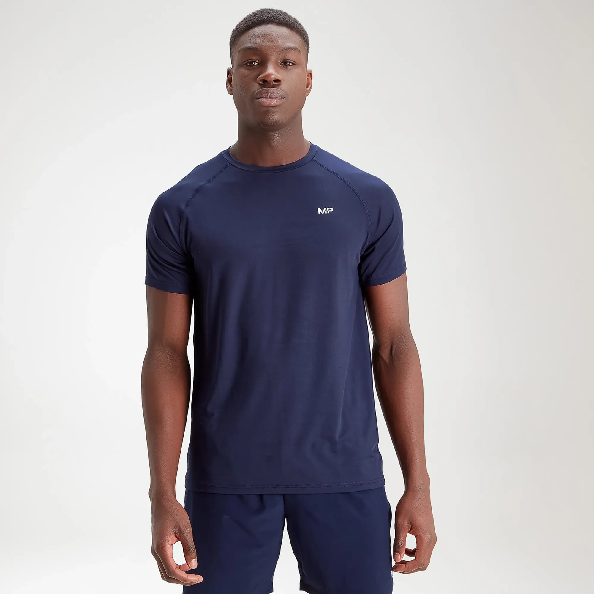 MP Men's Training Short Sleeve T-Shirt - Navy - S