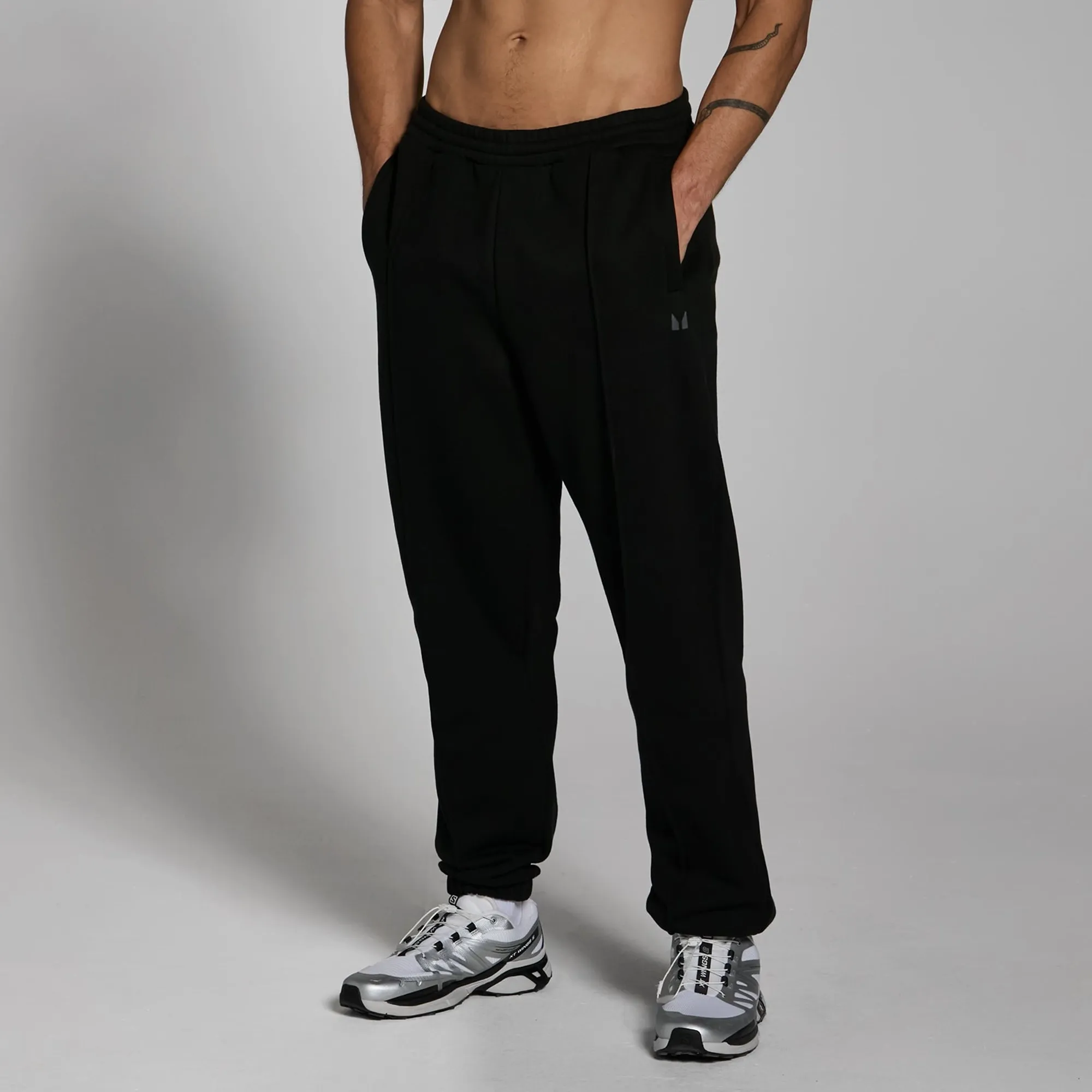 MP Men's Lifestyle Heavyweight Oversized Joggers - Black - XS