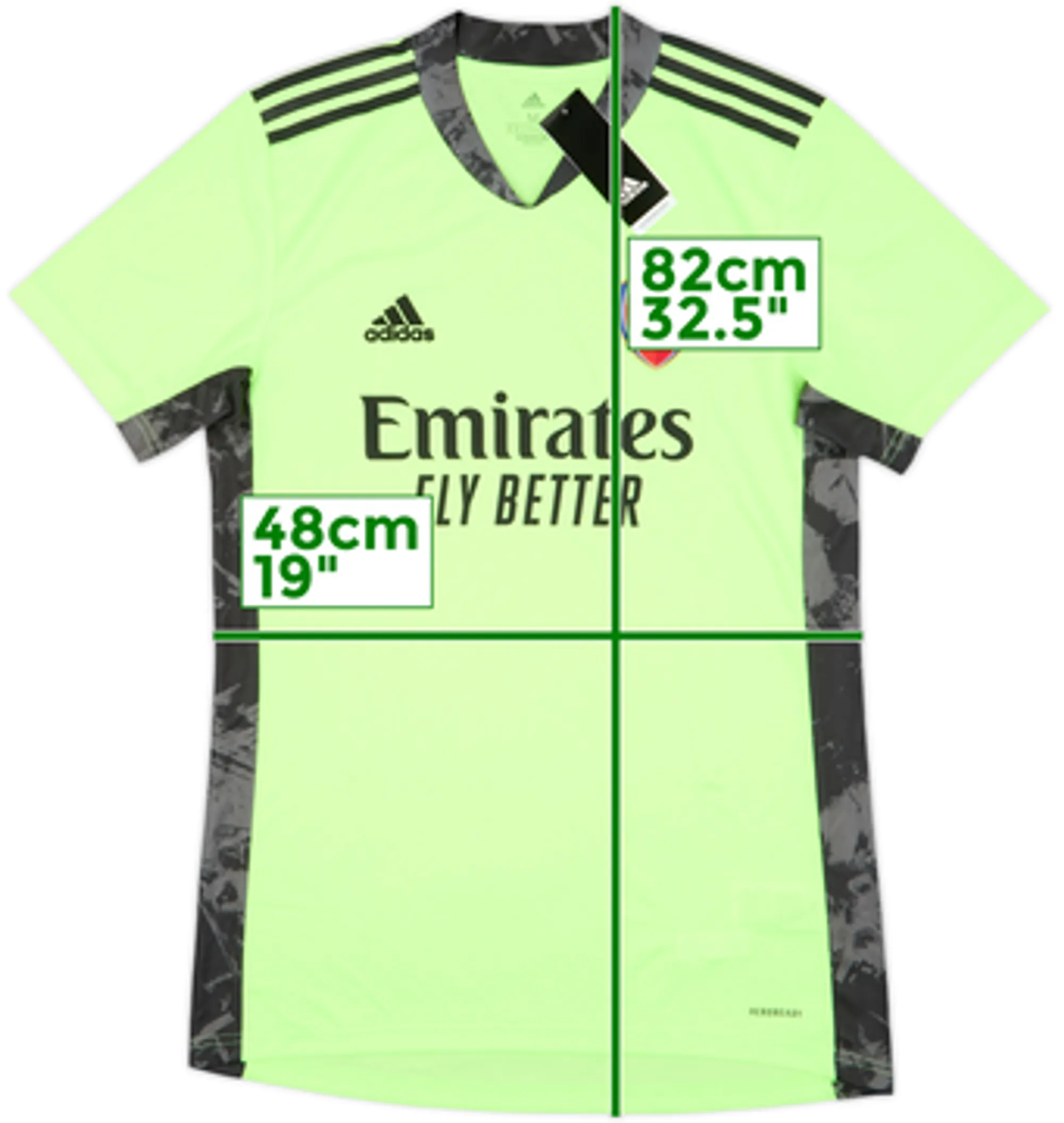 2020-21 Arsenal GK S/S Shirt (M)