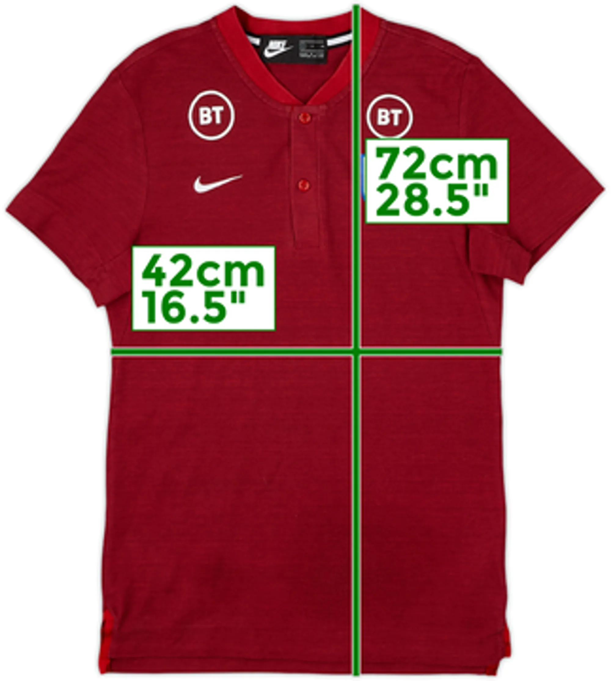 2018-19 England Nike Polo Shirt - 9/10 - (S)