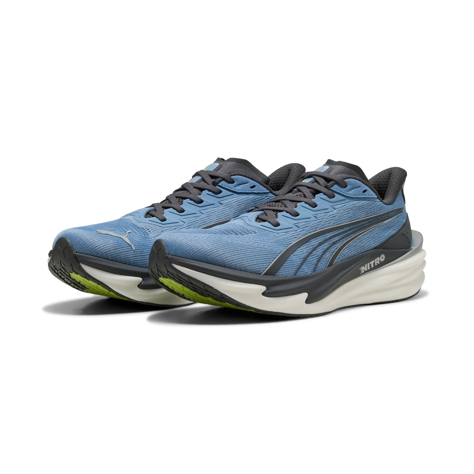 PUMA Deviate NITRO 4 Running Shoes Men in Blue | Size 10