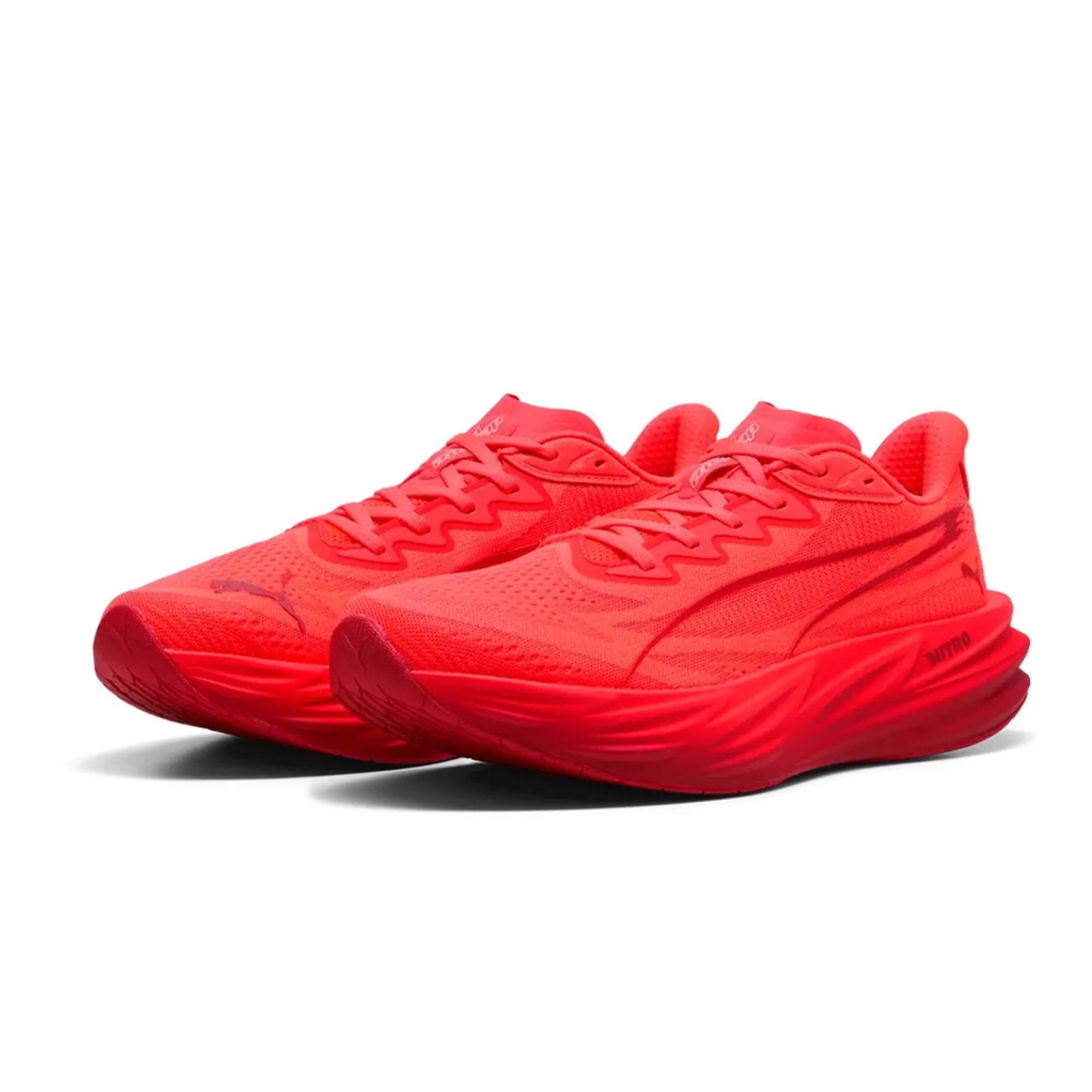 PUMA Deviate Pure NITRO Running Shoes Men in Red | Size 10