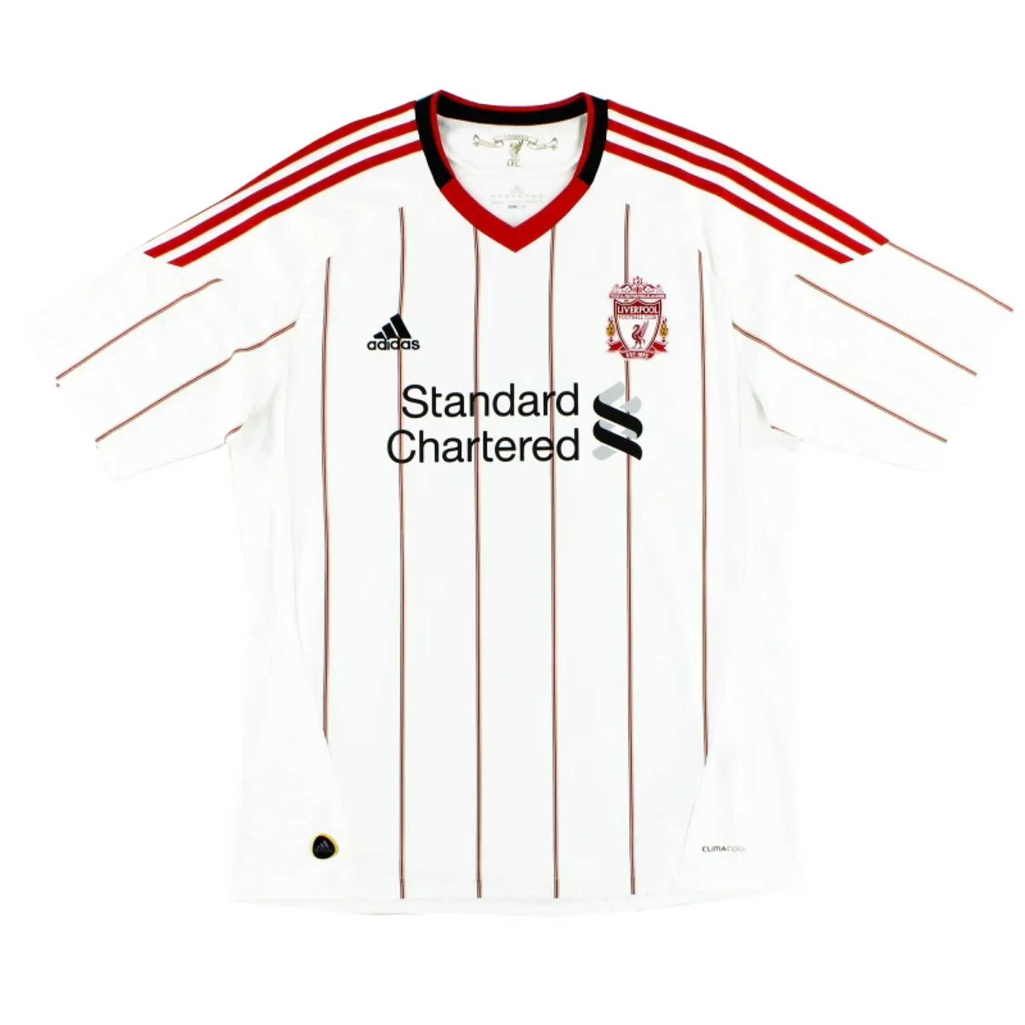 2010-11 Liverpool adidas Away Shirt XXL - Liverpool / Excellent 