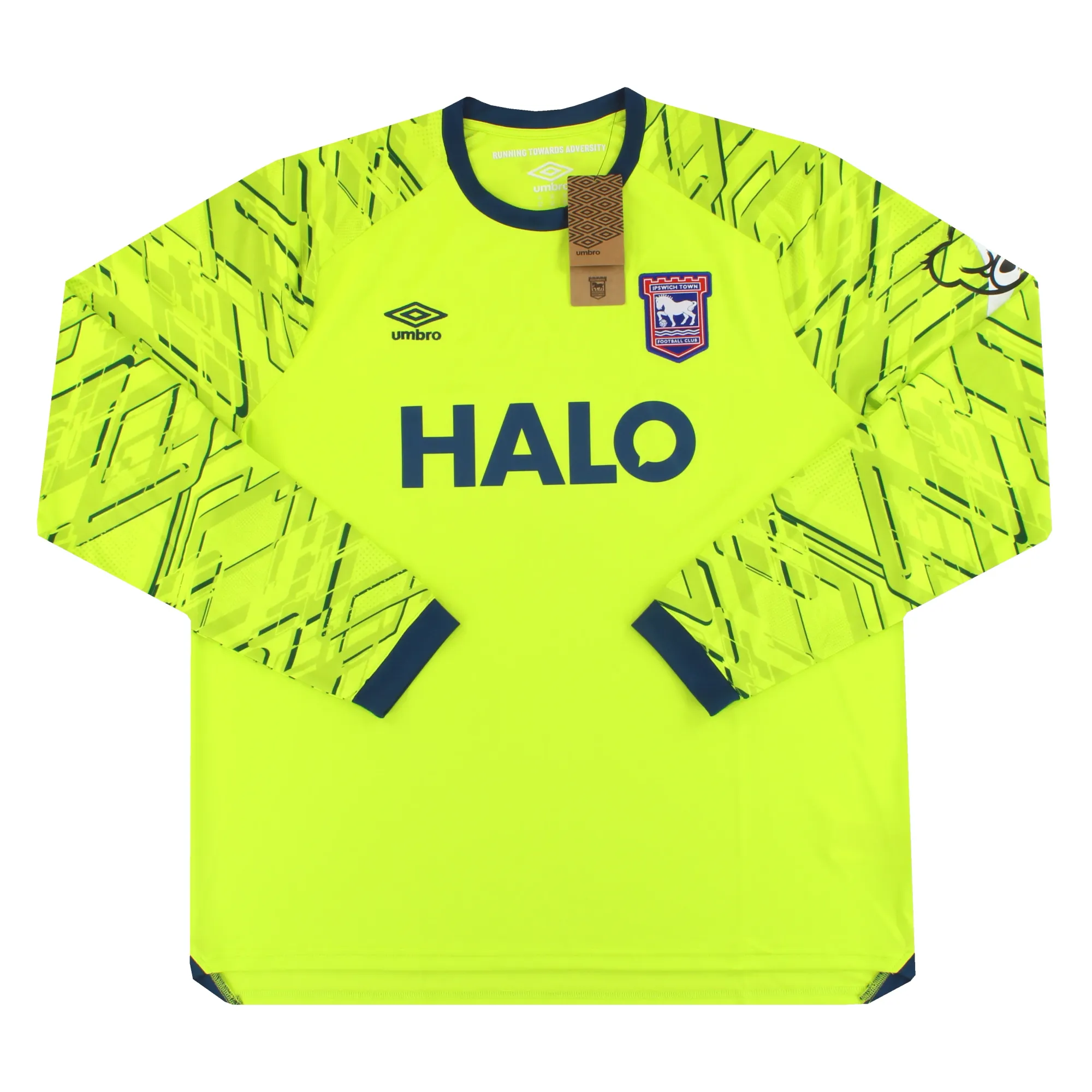 2025-26 Ipswich Umbro Goalkeeper Shirt L/S *w/tags* XXL - Ipswich / w/tags 