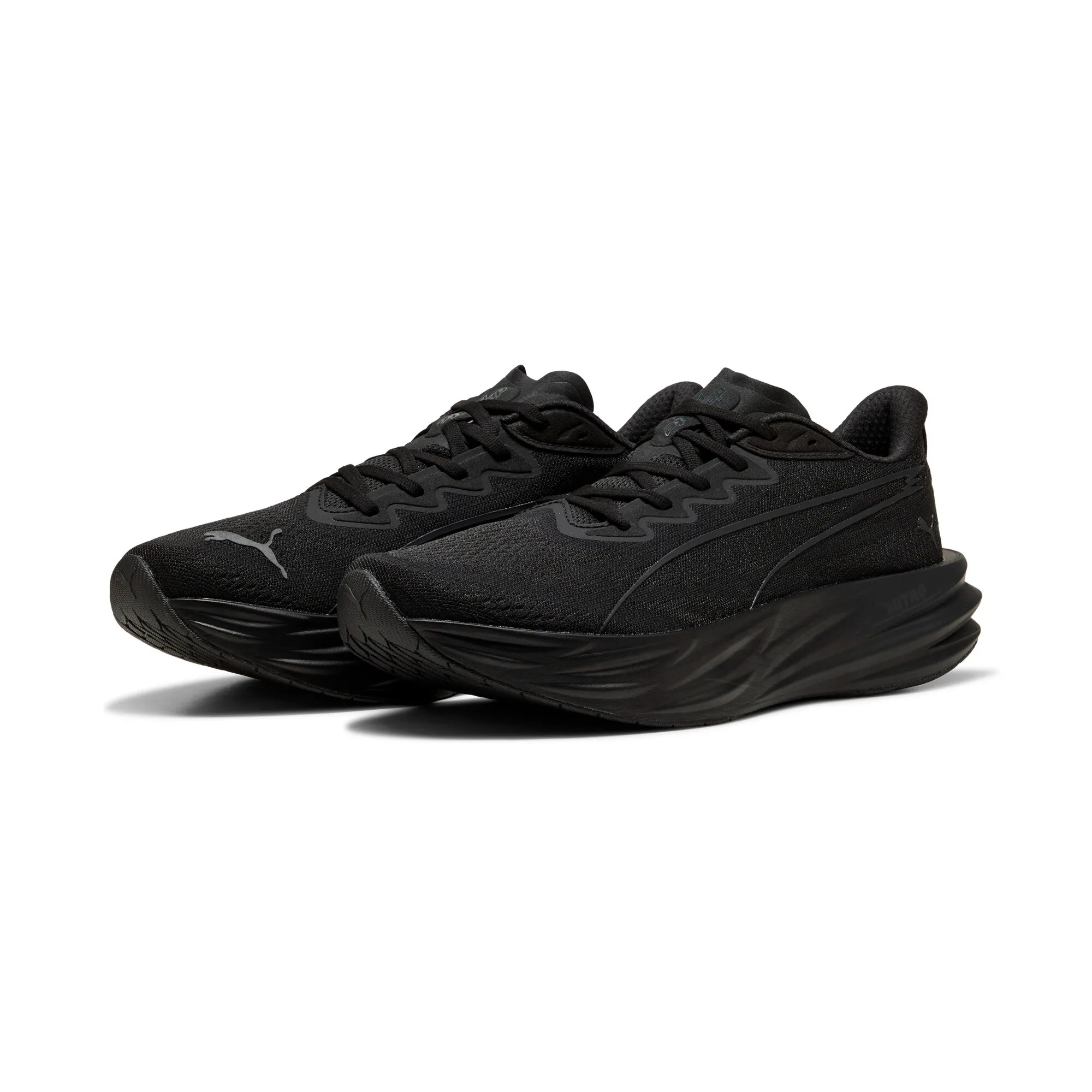 PUMA Deviate Pure NITRO Running Shoes Men in Black | Size 10