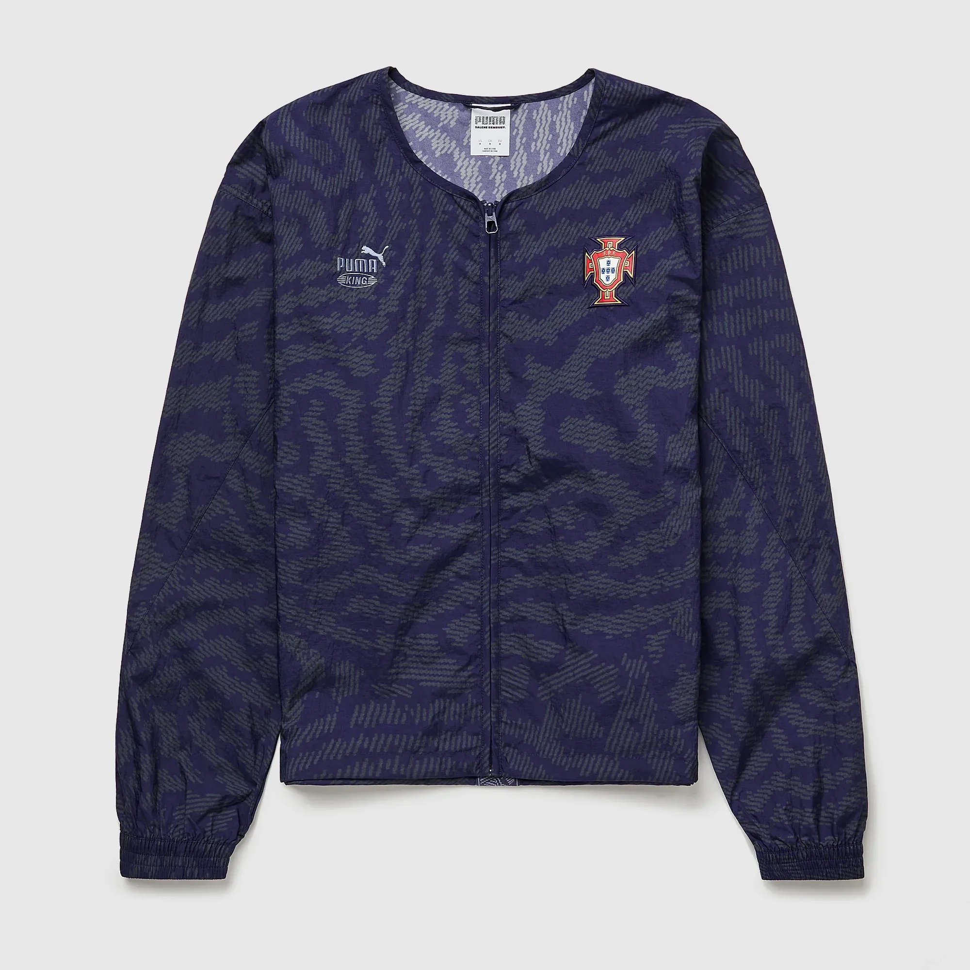 PUMA x PORTUGAL x SALEHE BEMBURY KING Track Jacket Men in Purple | Size Large