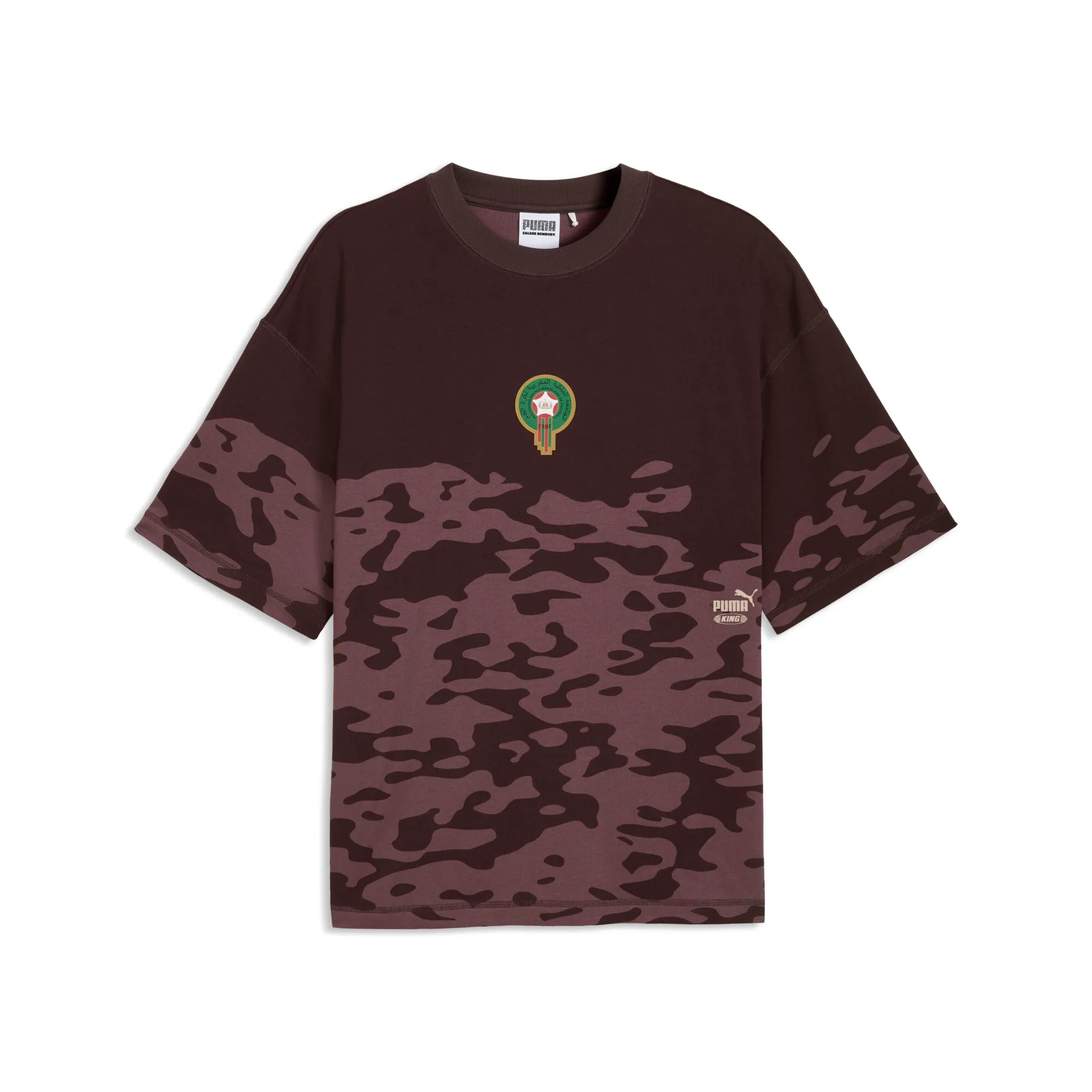 PUMA x MOROCCO x SALEHE BEMBURY KING Oversized T-Shirt Men in Brown | Size Large