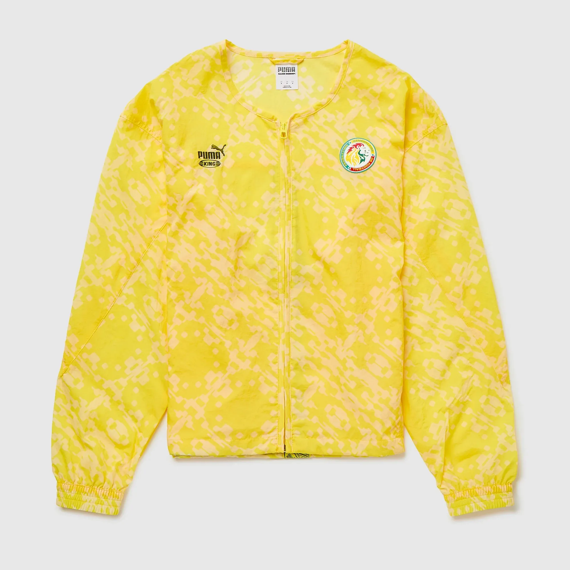 PUMA x SENEGAL x SALEHE BEMBURY KING Track Jacket Men in Yellow | Size Large
