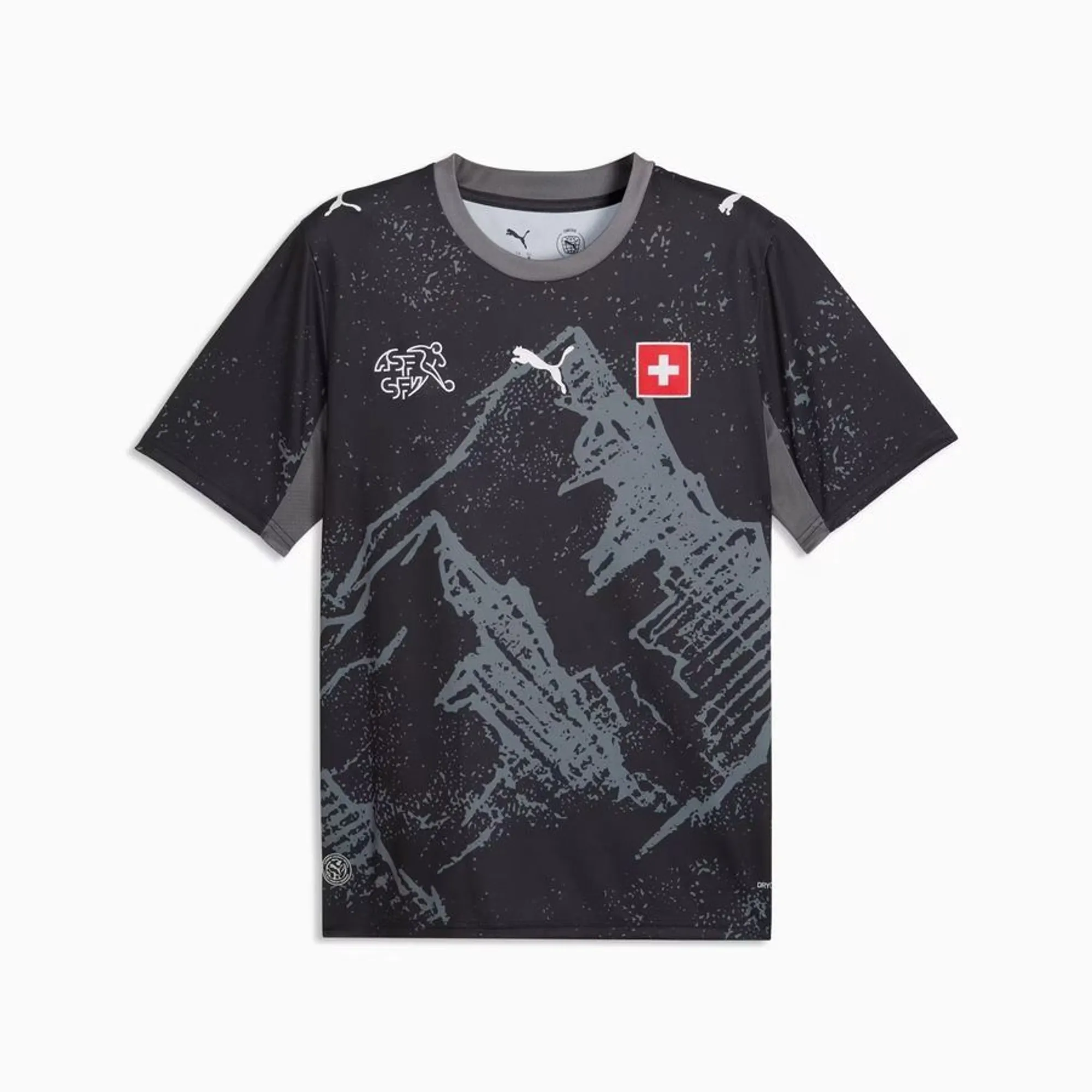 PUMA x SWITZERLAND x SALEHE BEMBURY Goalkeeper Jersey Men in Black | Size Large