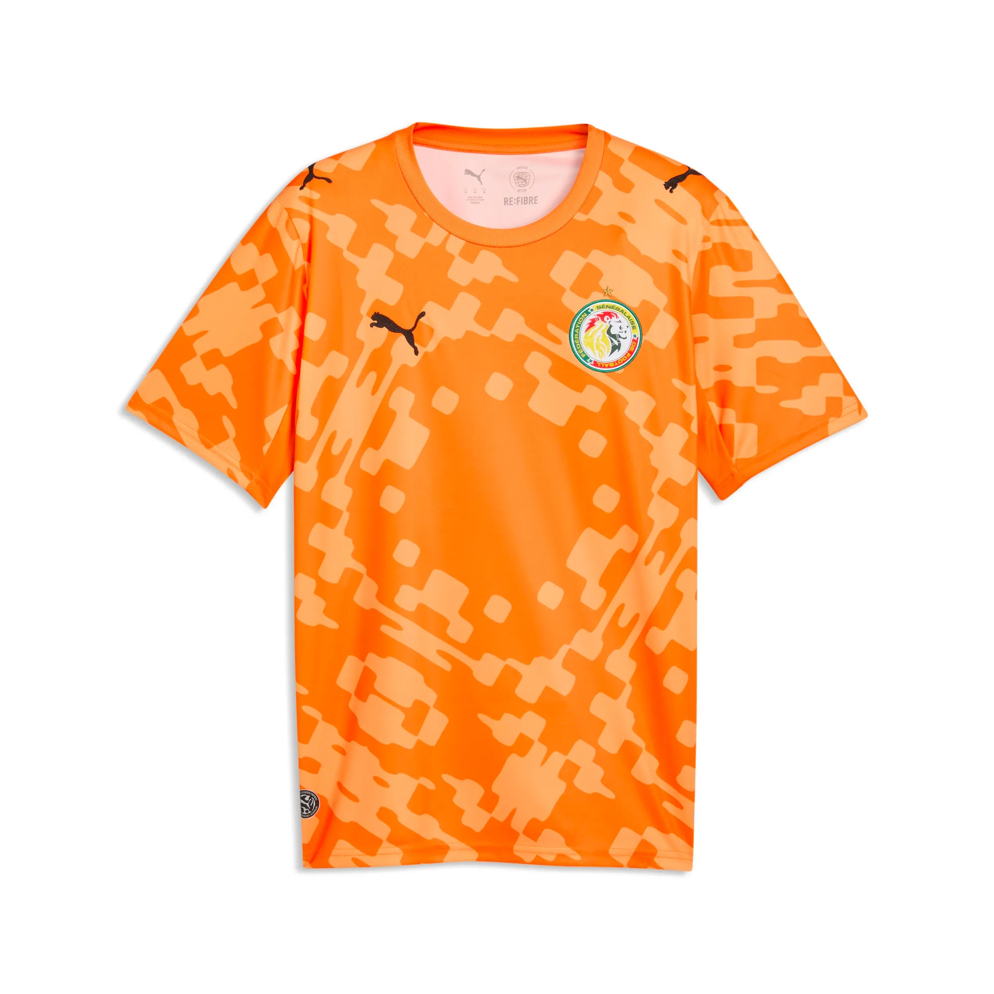 PUMA x SENEGAL x SALEHE BEMBURY Goalkeeper Jersey Men in Orange | Size Large