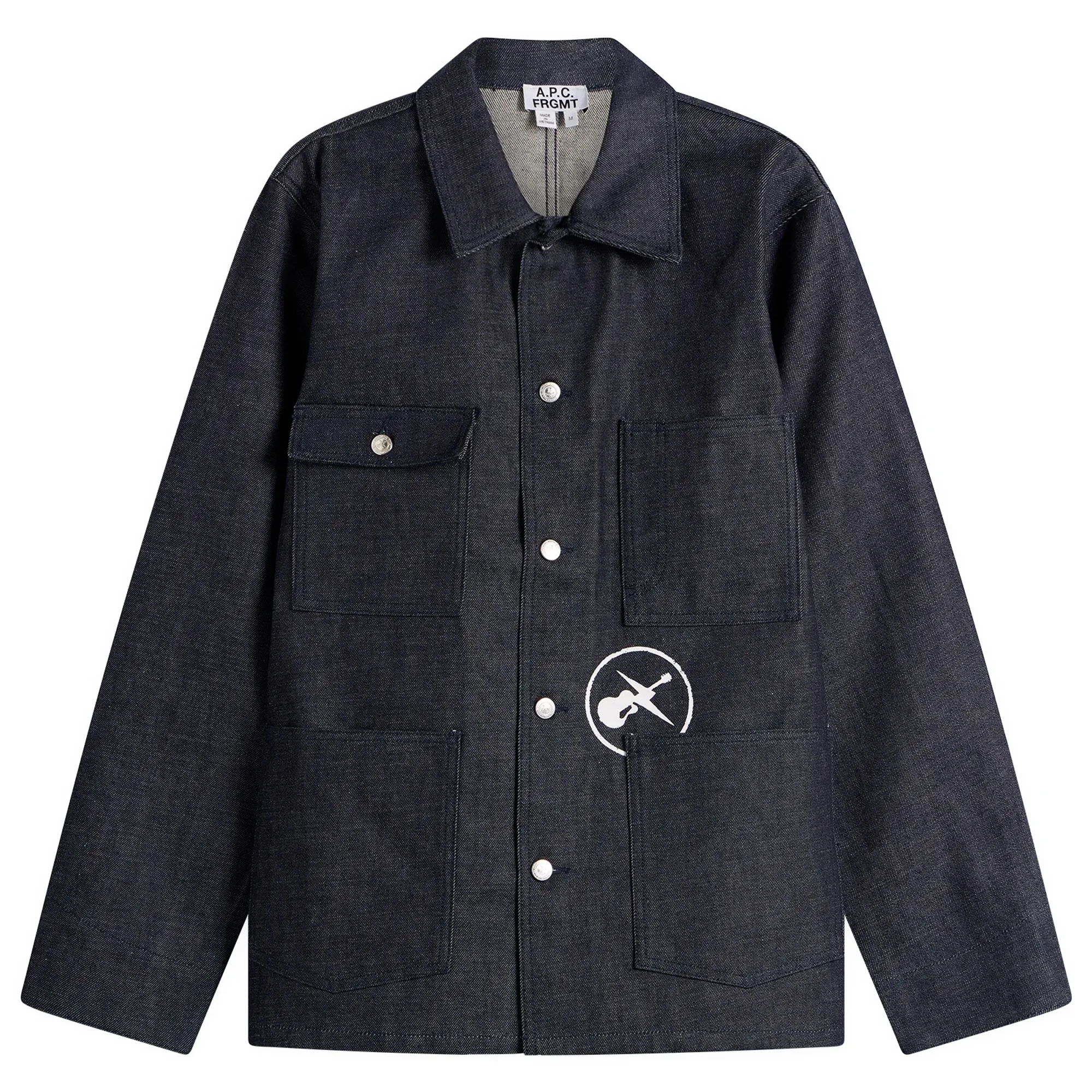 A.P.C. Men's FRGMT. Grand Jack Jacket Indigo