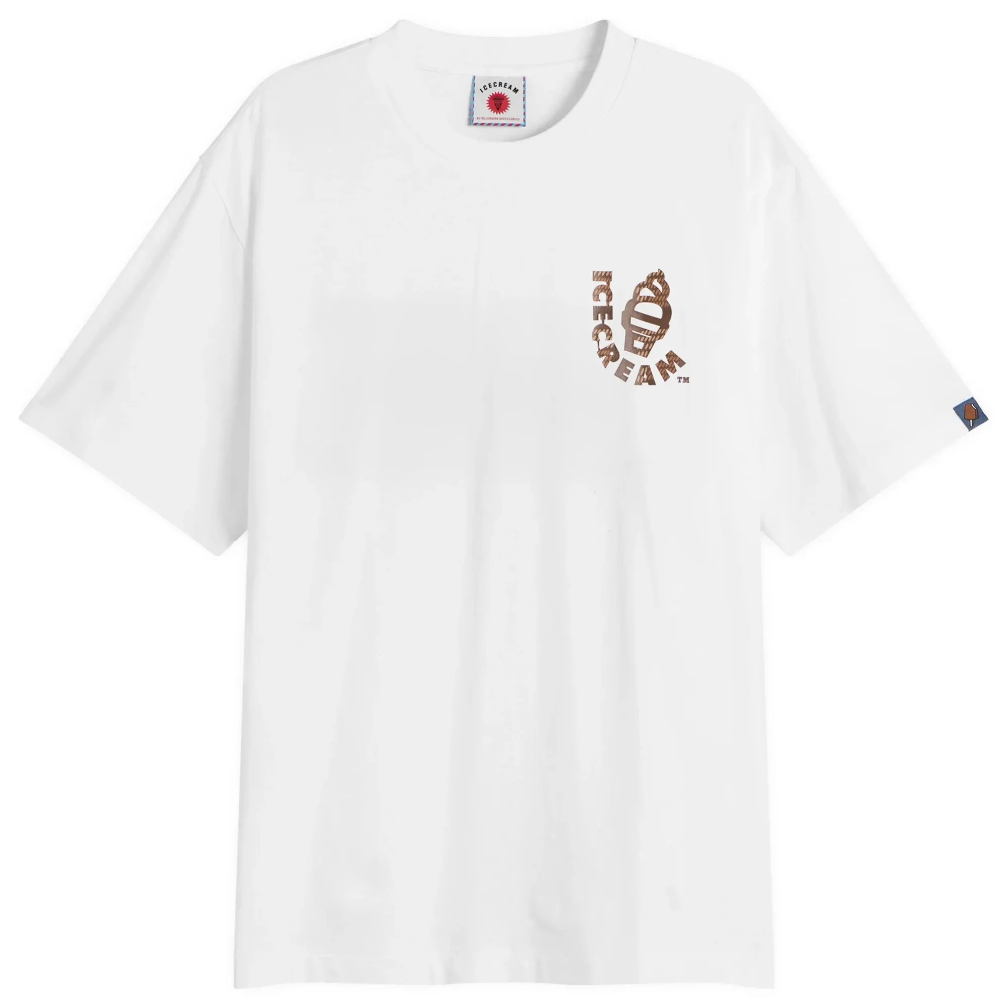 ICECREAM Men's Waffle Cone T-Shirt White