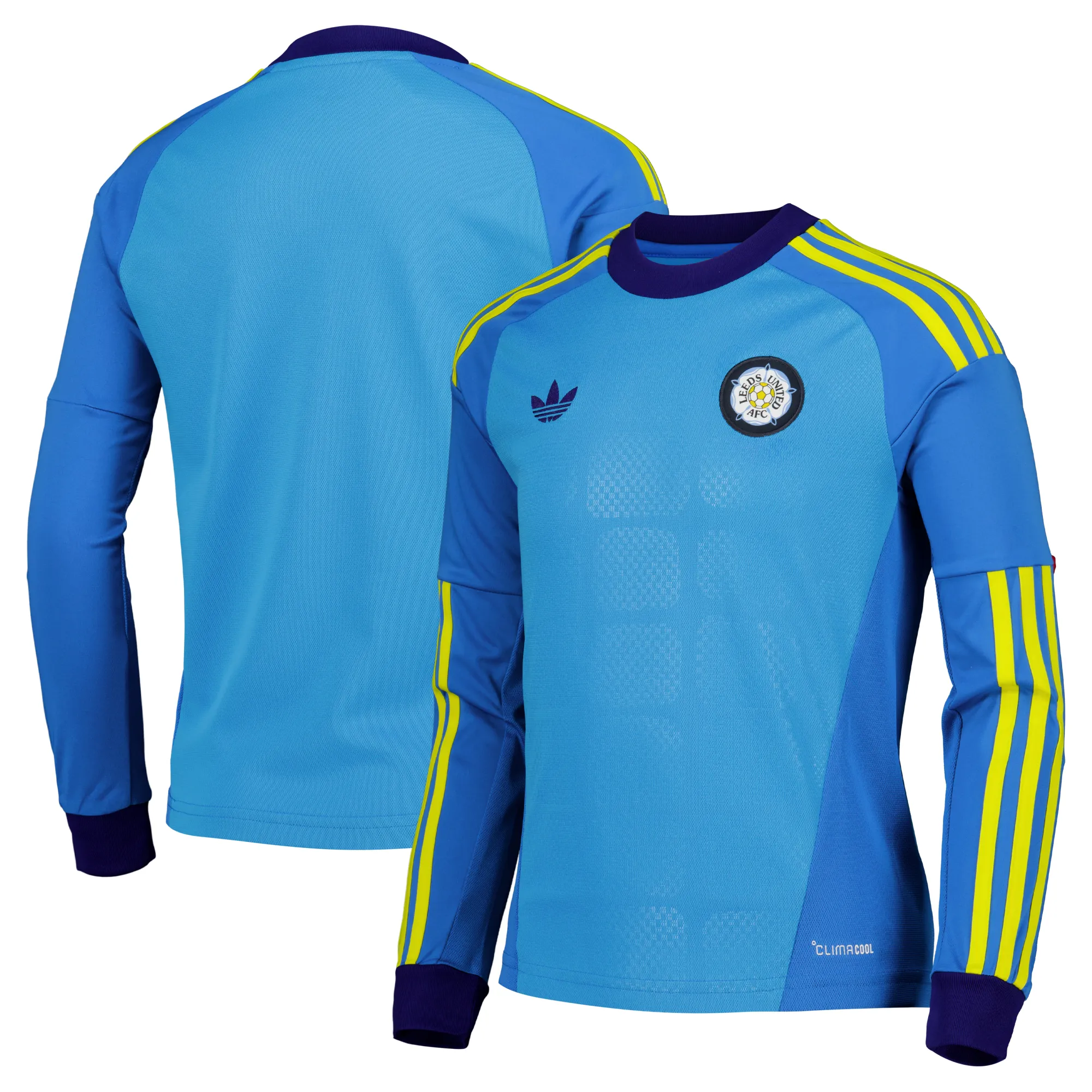 Leeds United adidas Goalkeeper Shirt 2026-27 - Long Sleeve - Kids