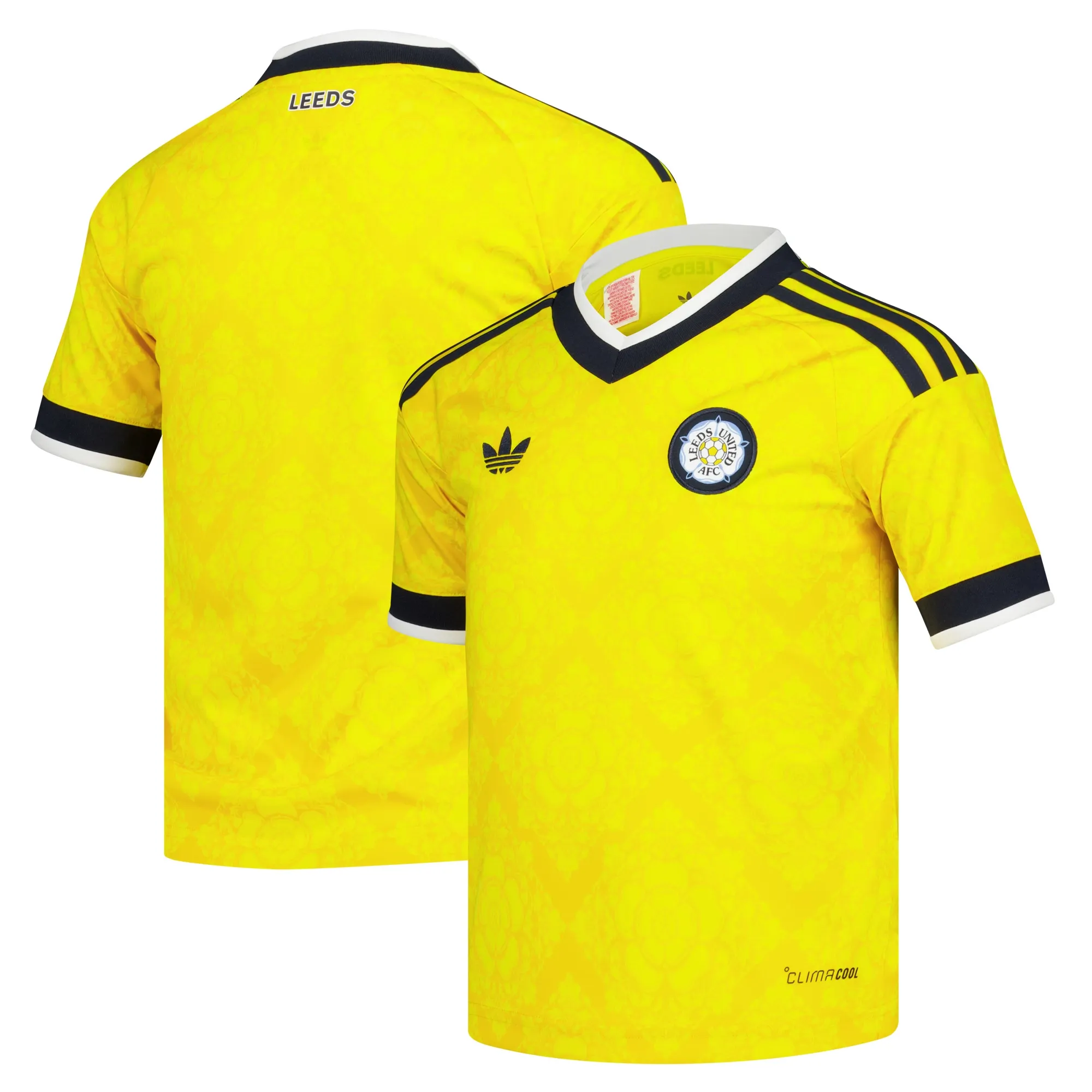 Leeds United adidas Away Shirt 2026-27 - Kids