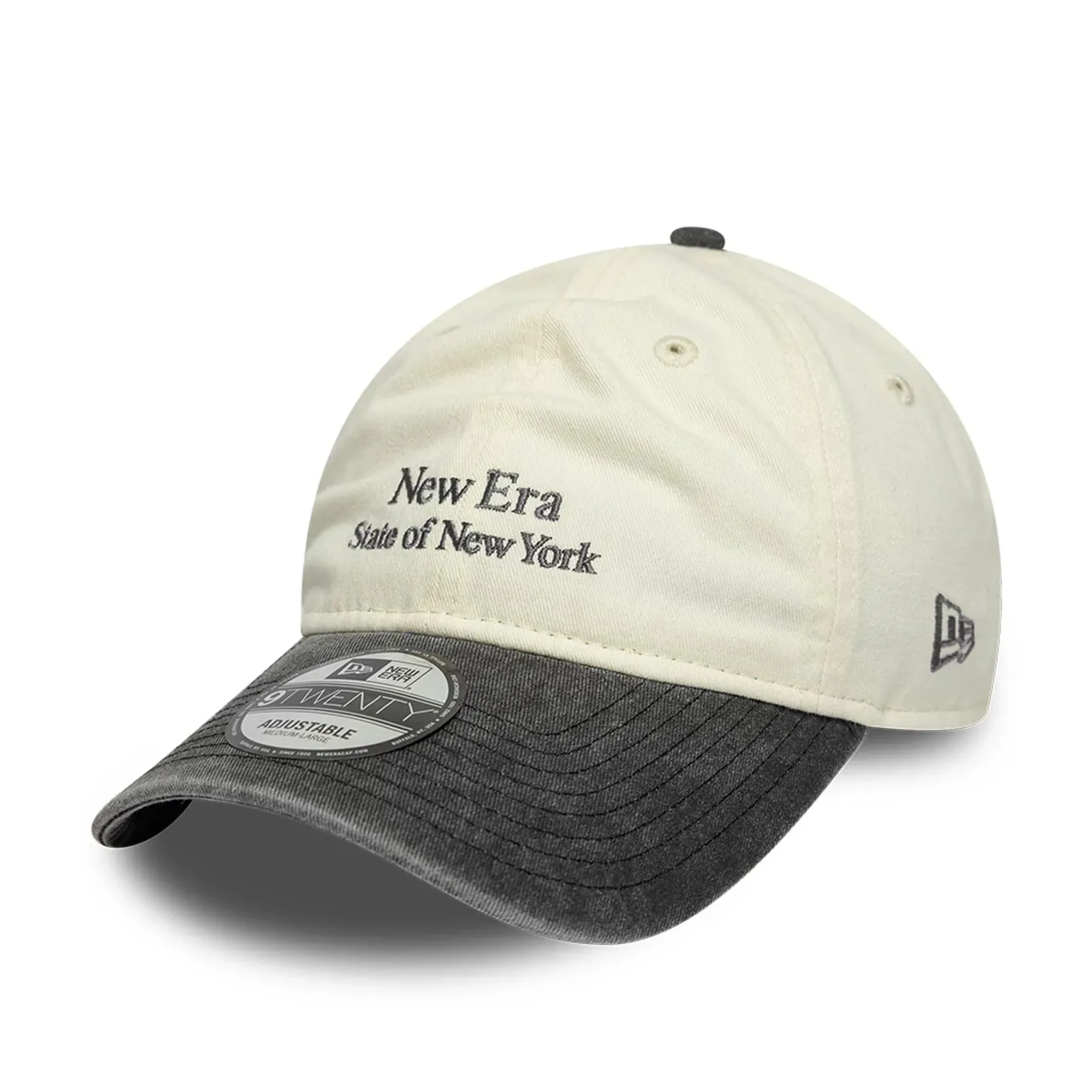 New Era State Of New York White 9TWENTY Adjustable Cap adult unisex