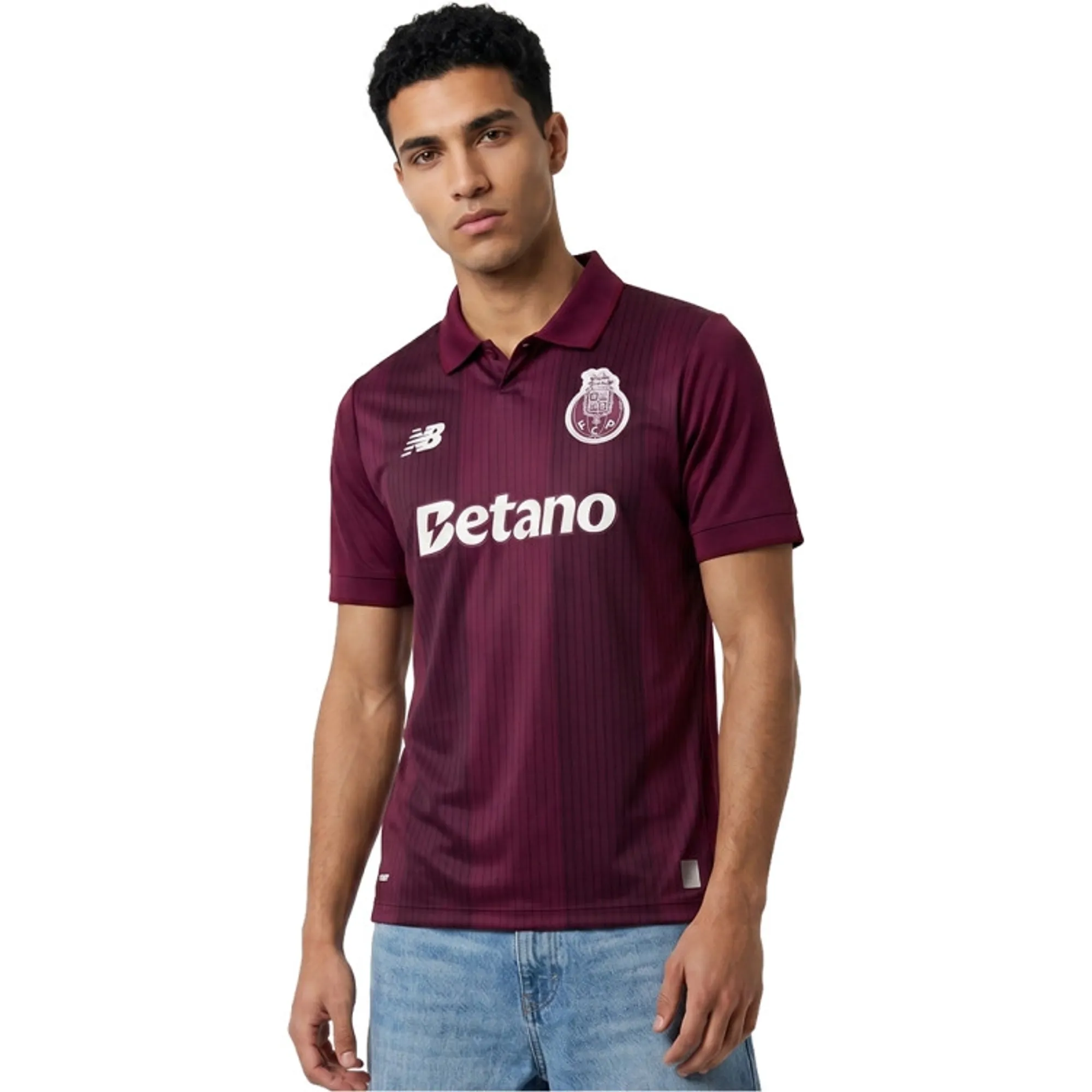 FC Porto Men's New Balance 26/27 Away Short Sleeve Jersey Polyester