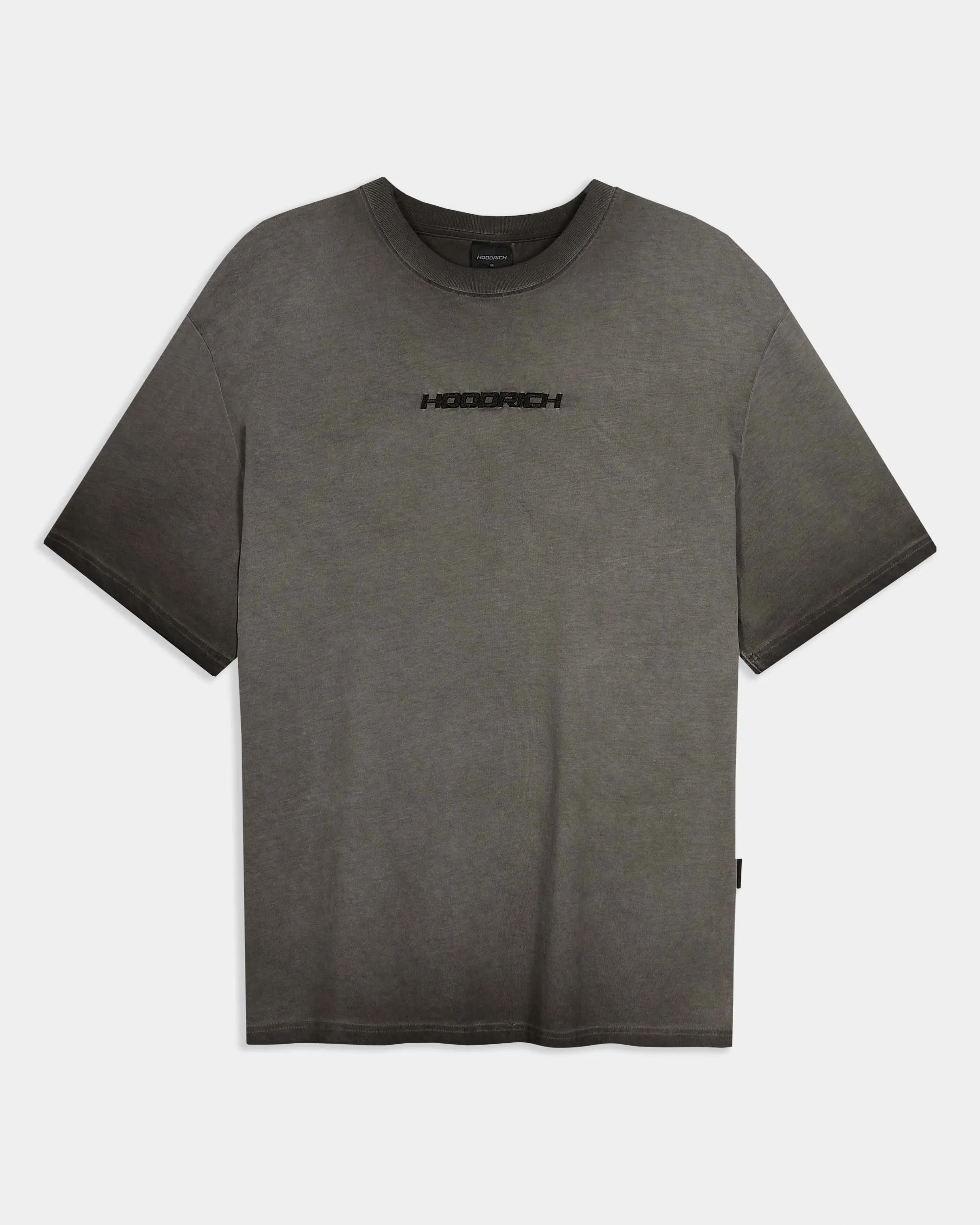 Hoodrich Ghost Oversizded T Shirt - Black Oil Wash