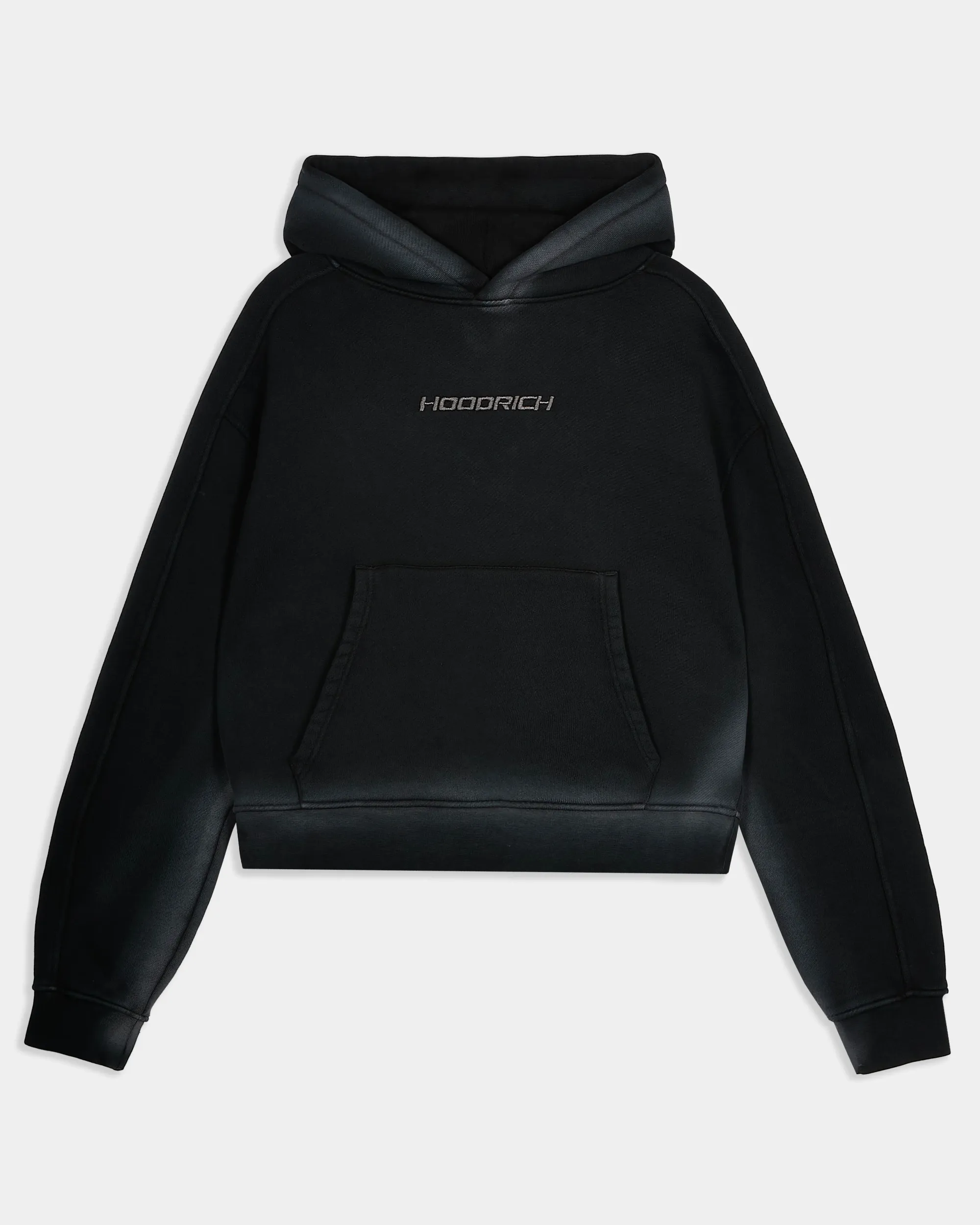 Hoodrich Men's Ghost Boxy Fit Hoodie - Black