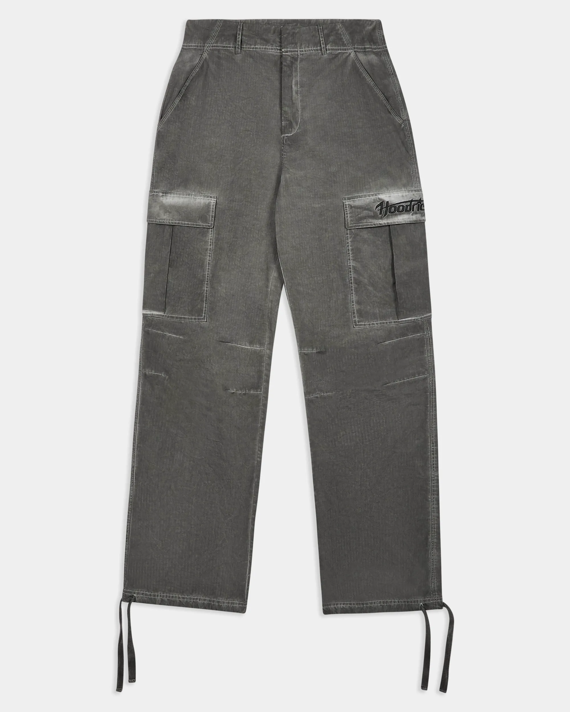 Hoodrich Cast Ripstop Cargo Pants - Washed Black