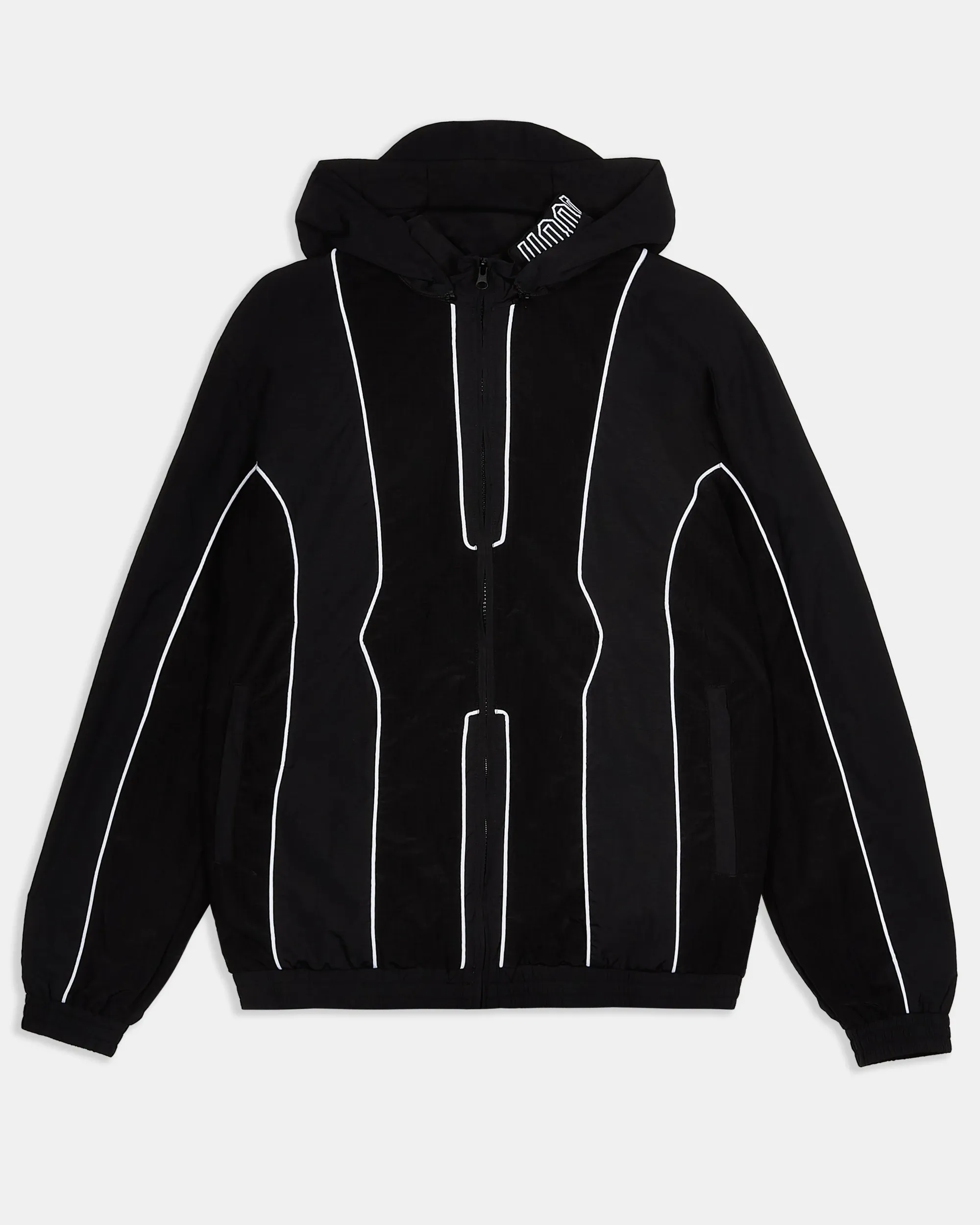 Hoodrich Chaser H Panel Windbreaker - Black